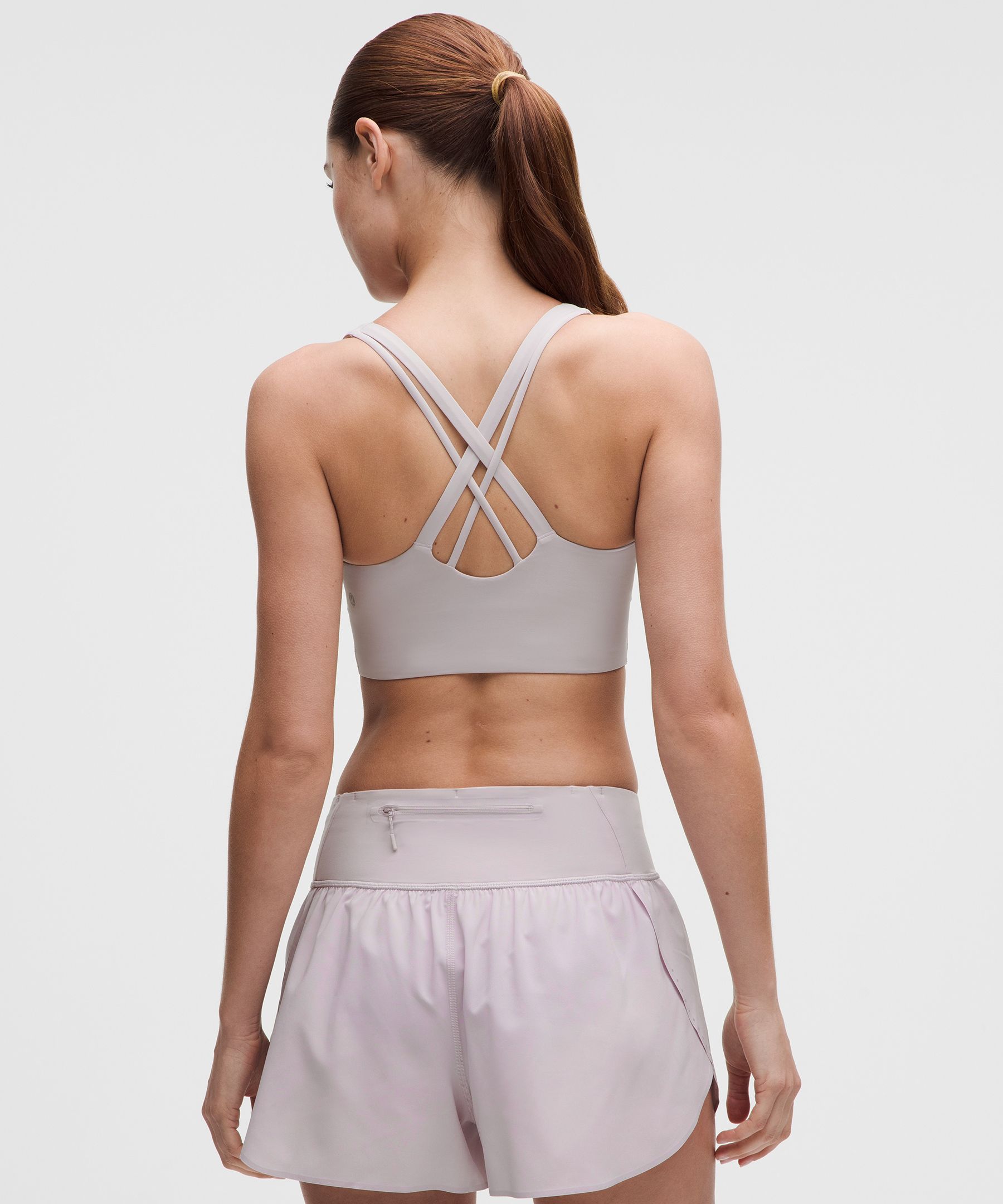 ルルレモン Energy ロングラインブラ ミディアムサポート、B&ndash;Dカップ *Evolve
