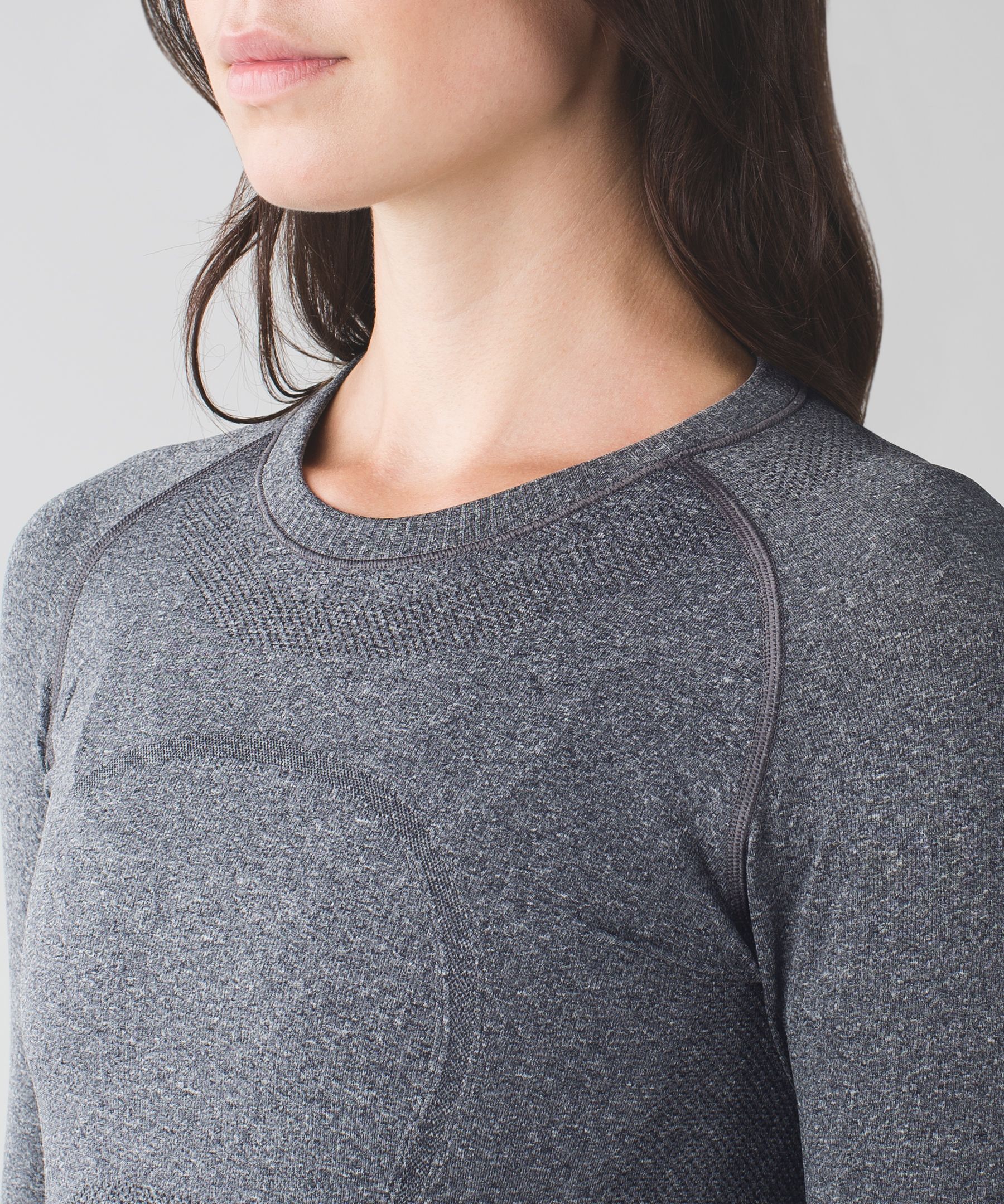 Lululemon Swiftly shops Tech Long Sleeve Heathered Gray