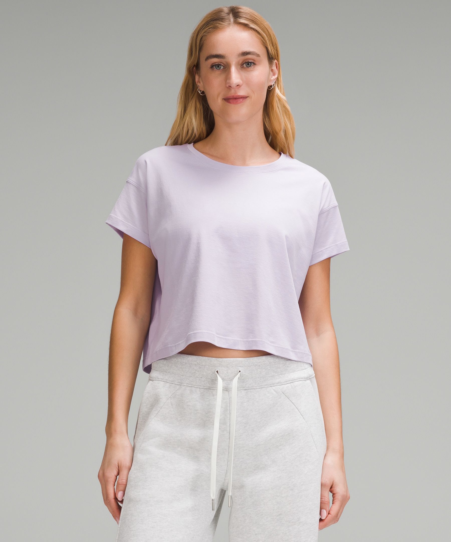 Shop Lululemon Cates Cropped T-shirt