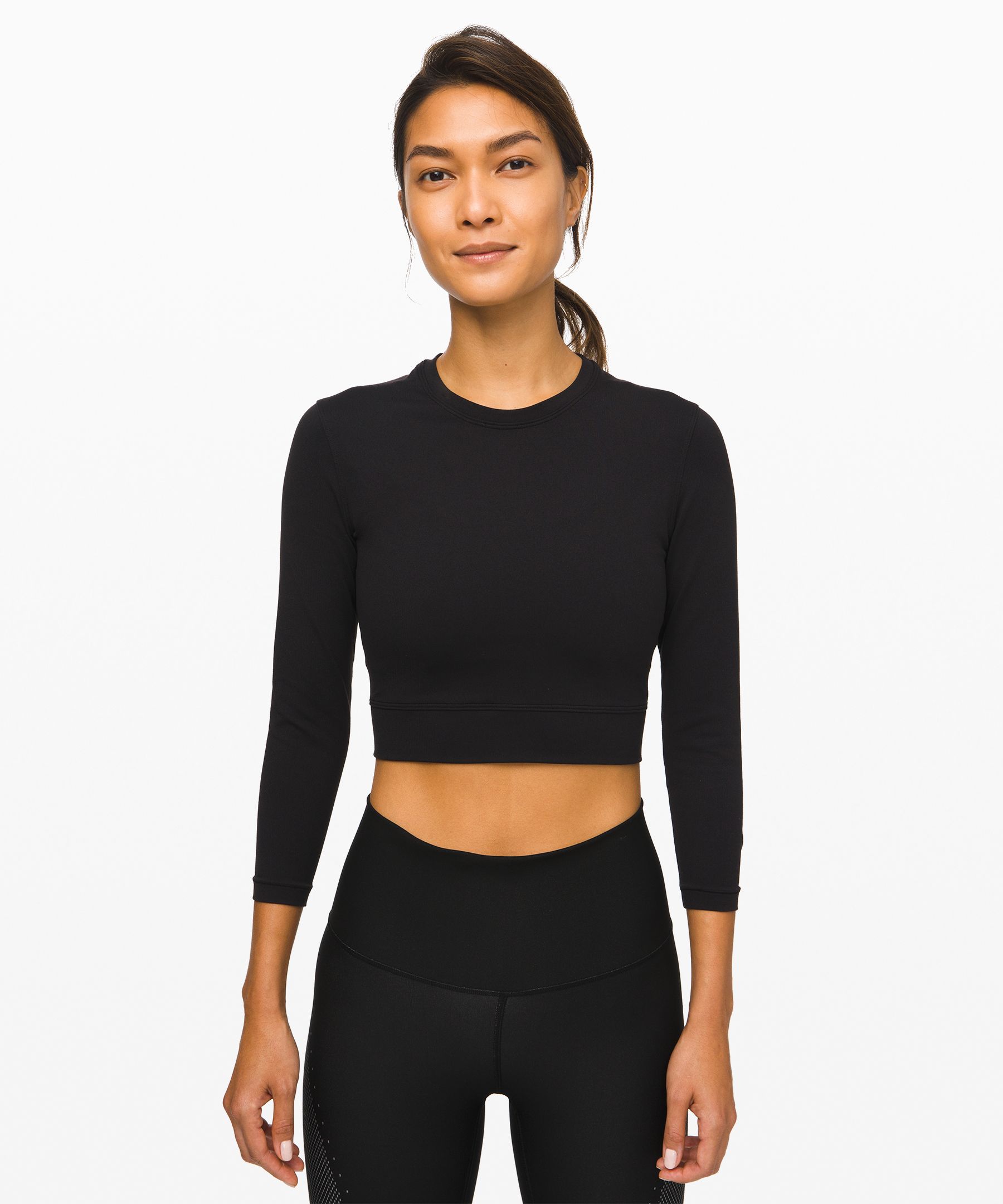 lululemon crop long sleeve