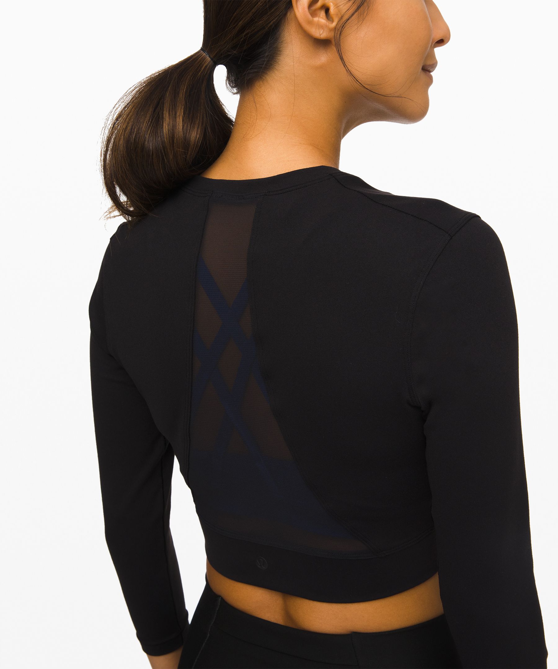 lululemon long sleeve crop top