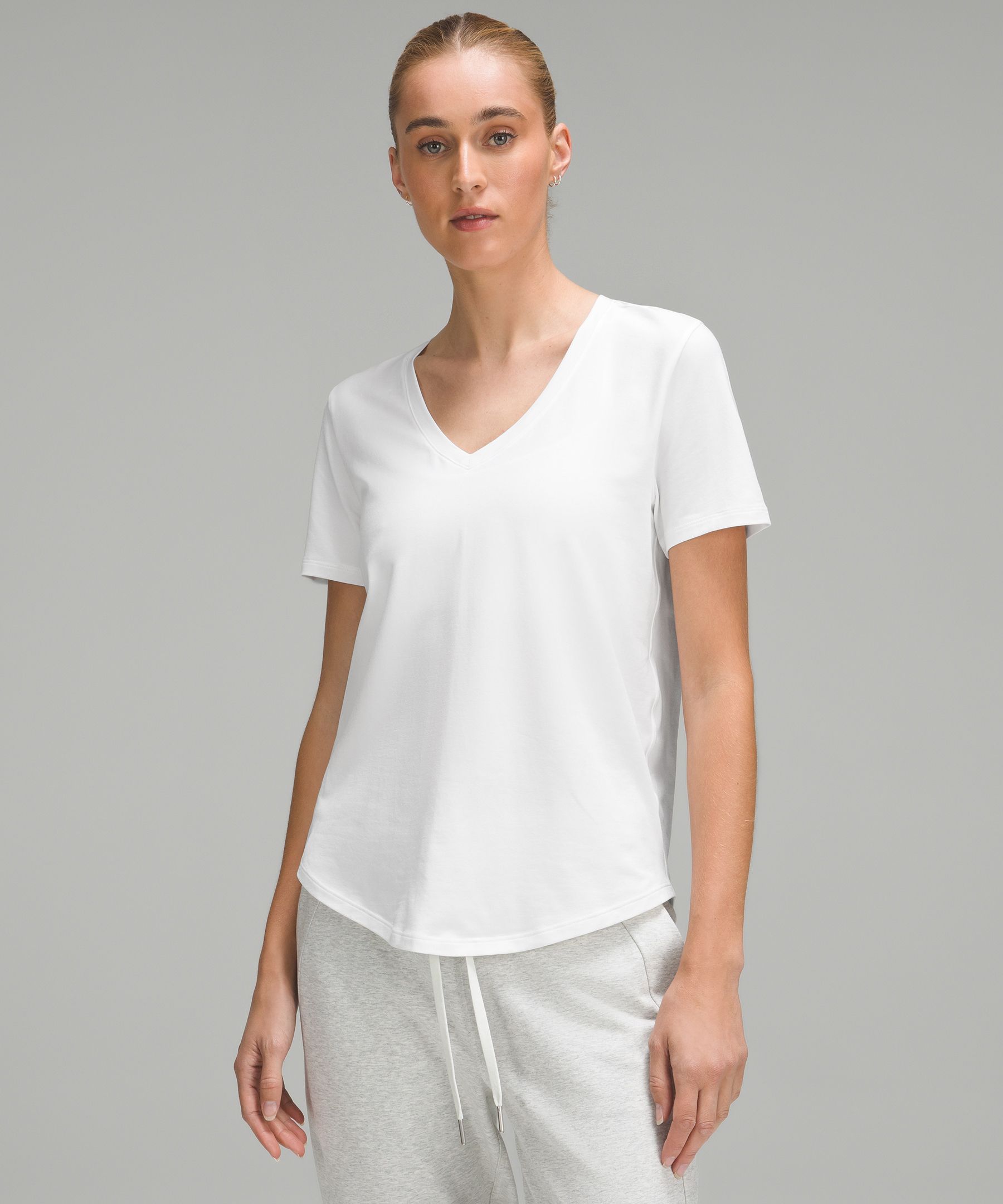 lululemon – T-Shirt col en V Love pour Femmes – Taille 12