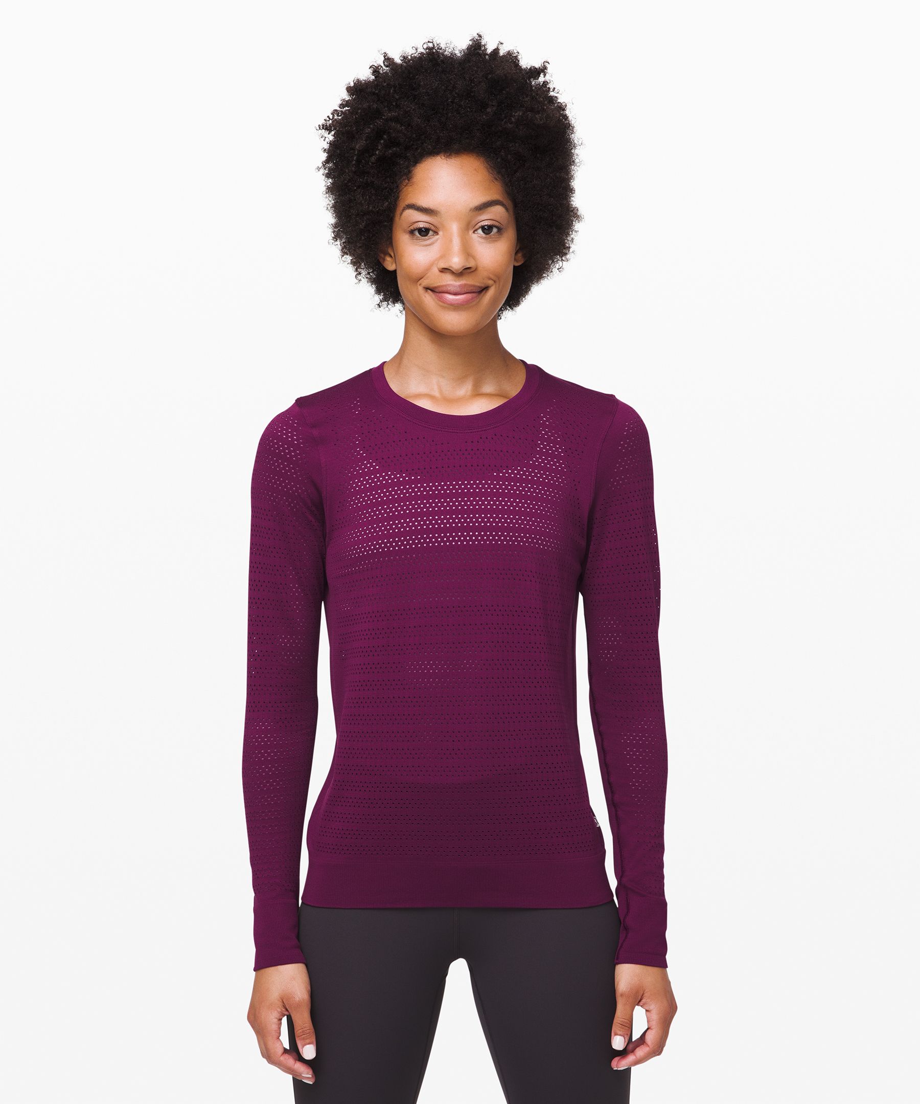 Lululemon Breeze By Long Sleeve *squad In Marvel/marvel