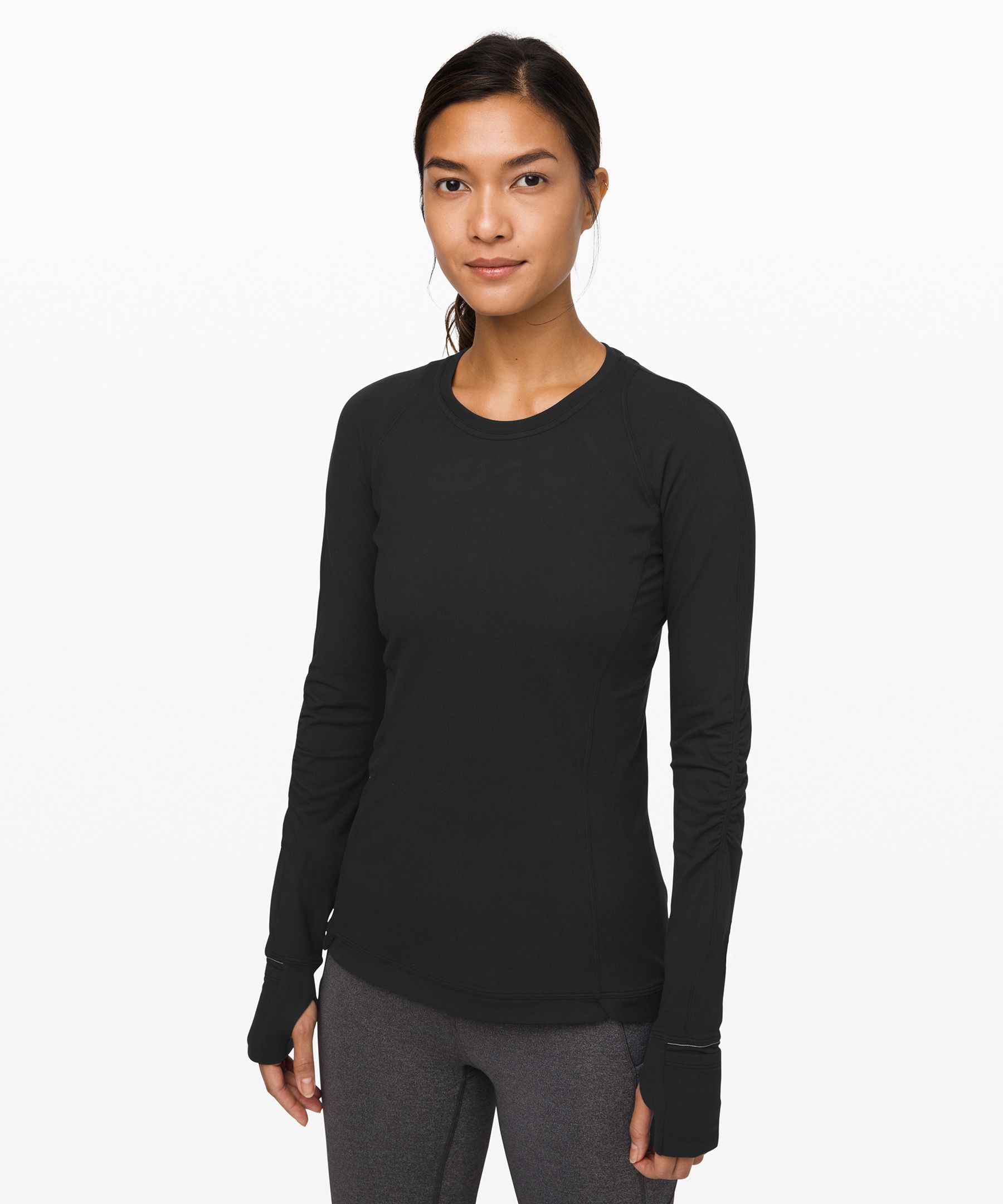 Lululemon Swiftly Tech Long Sleeve Crew In Black | ModeSens