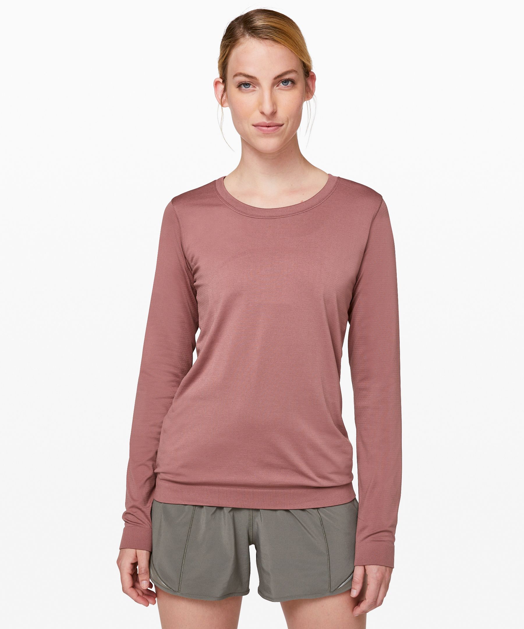 Dark Olive 🍸 Fast and free + long sleeve swiftly. : r/lululemon