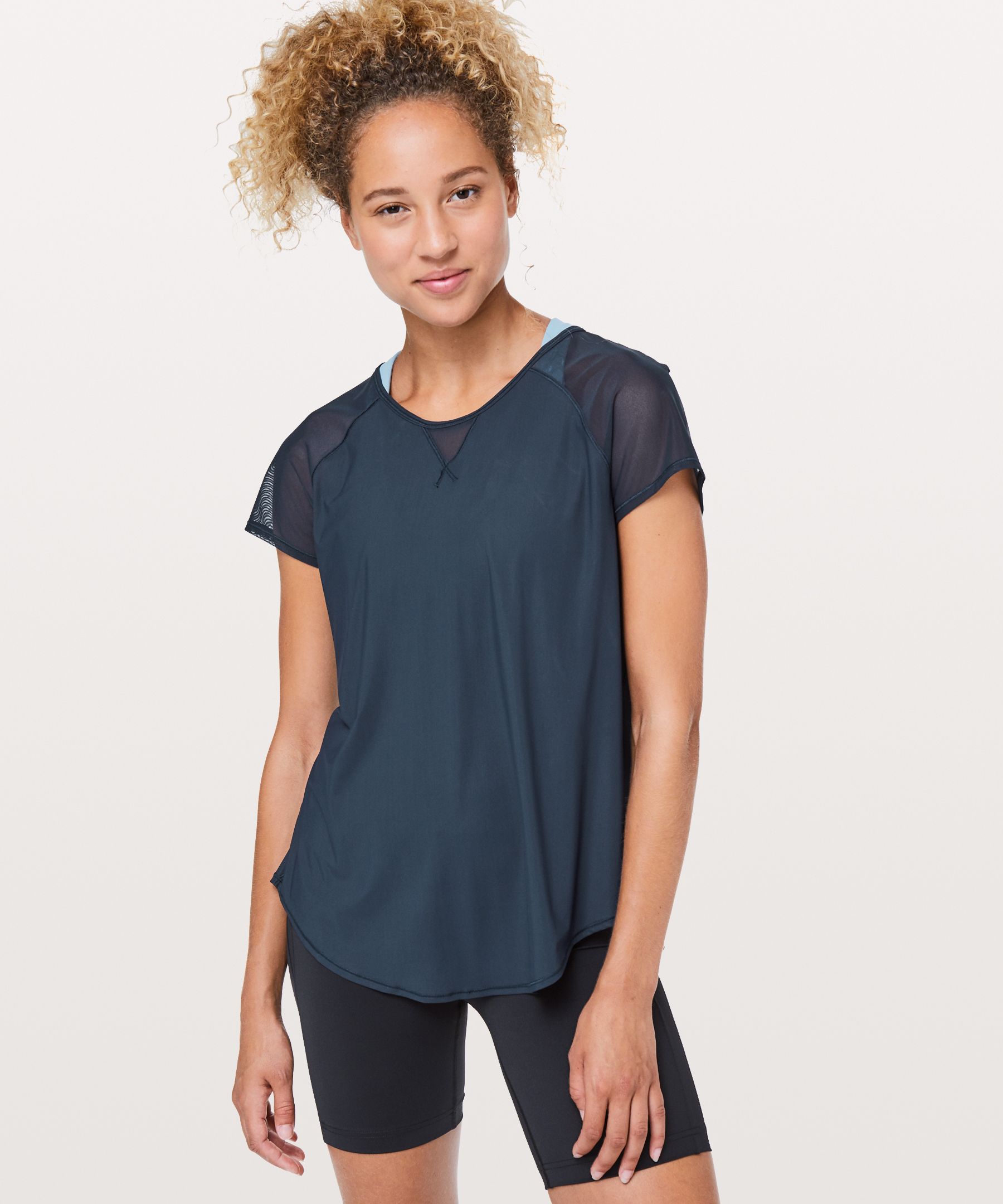 【開店記念セール！】 And Mix Mesh SAR Kong Hong lululemon | Tee トップス