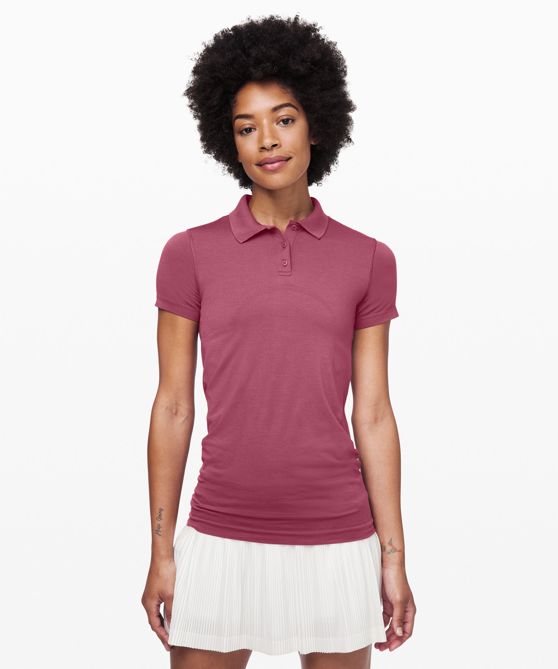 Lululemon Swiftly Speed Polo In Plumful/plumful