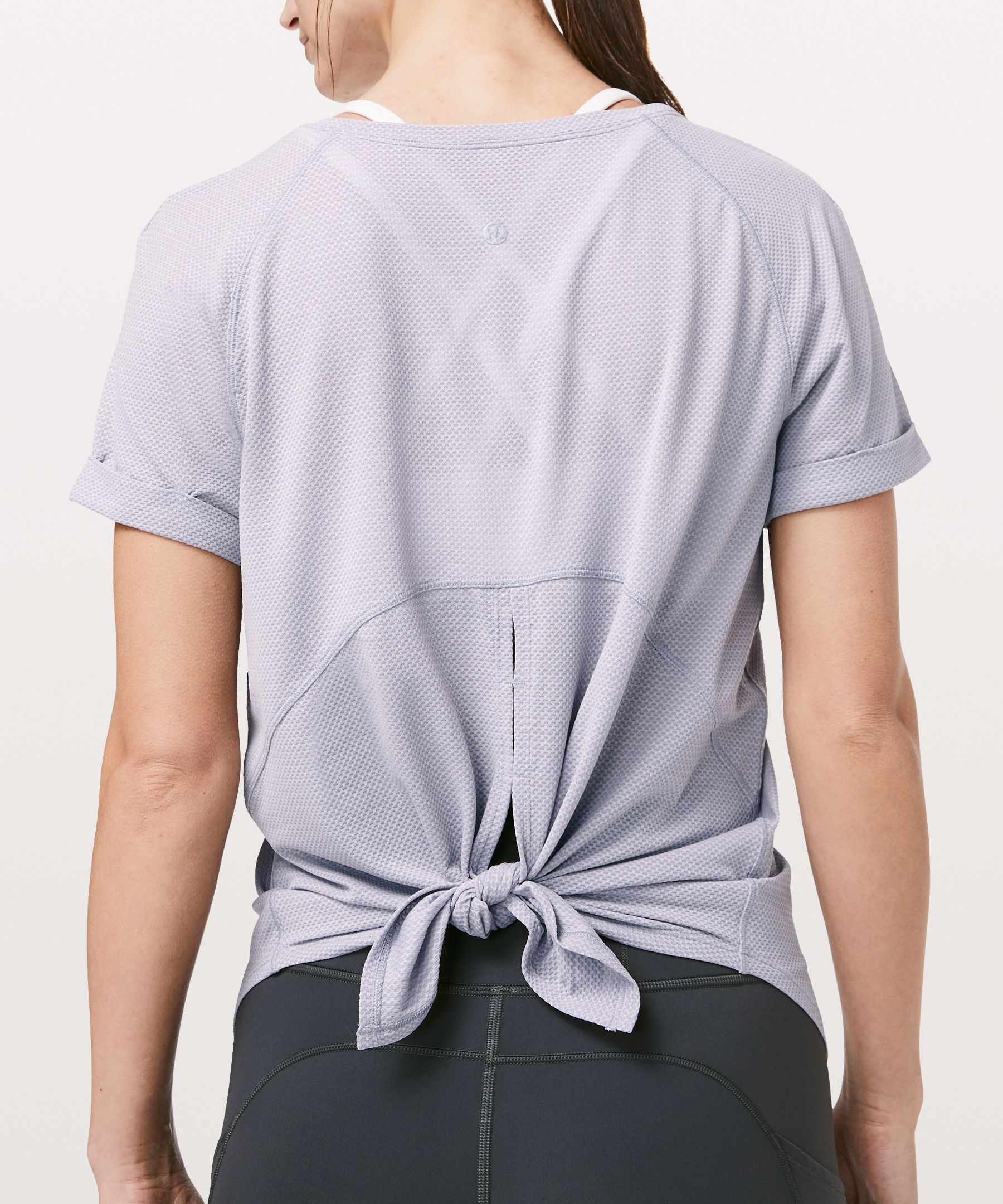 open back lululemon shirt