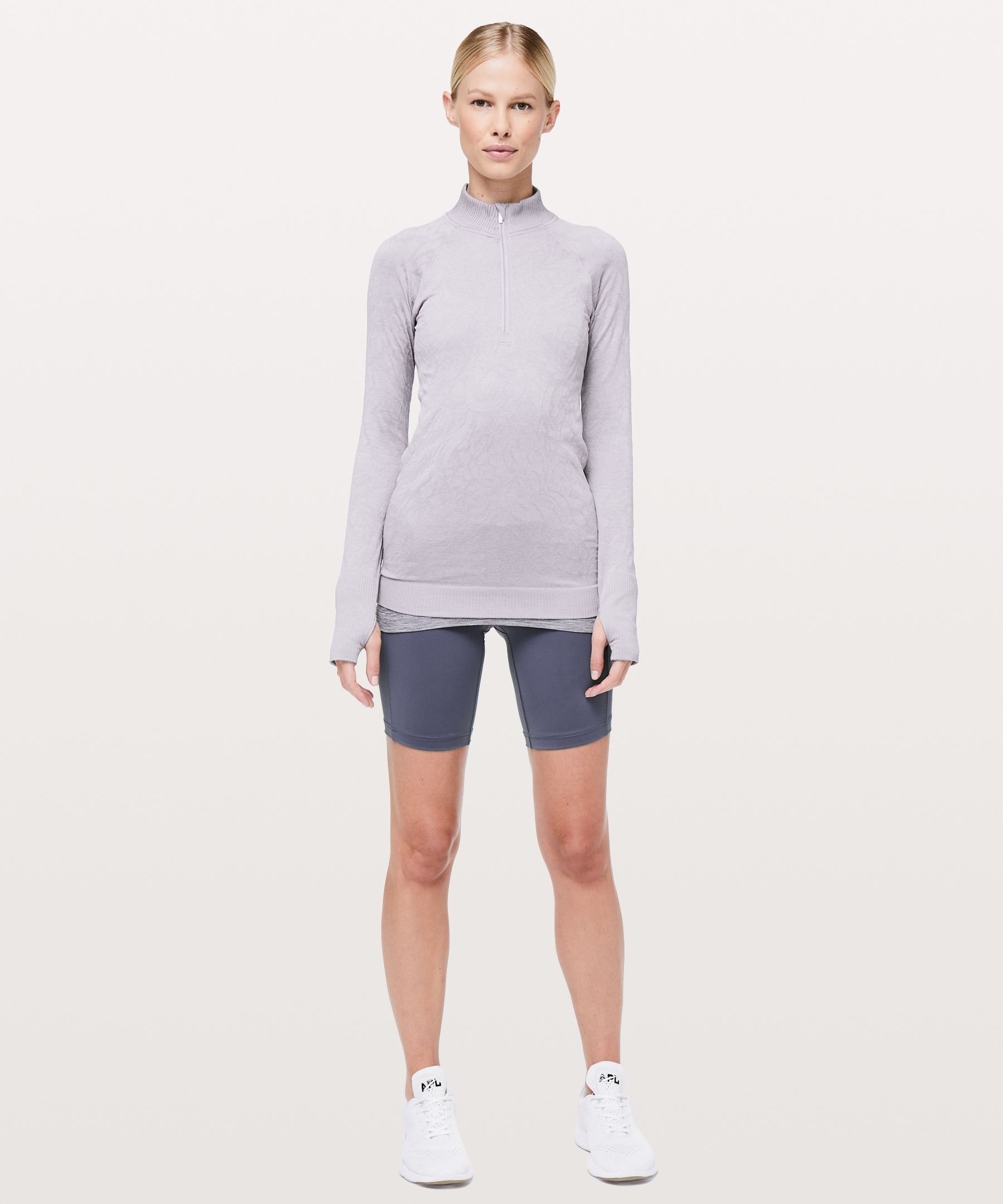 Lululemon Rest Less 1/2 Zip - Black / Black (First Release) - lulu fanatics