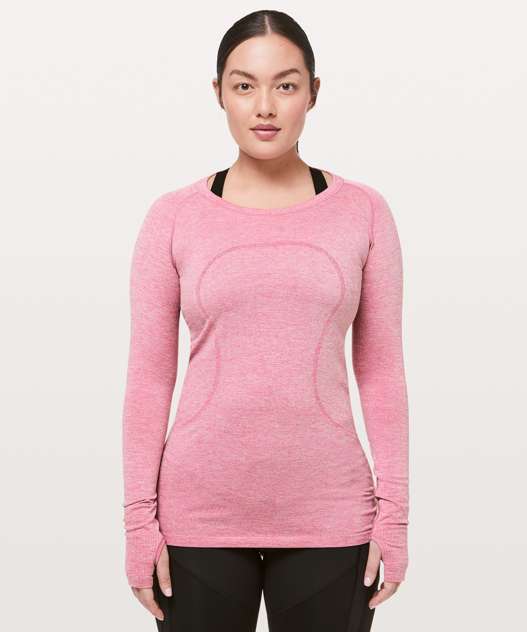 lululemon swiftly tech long sleeve pink