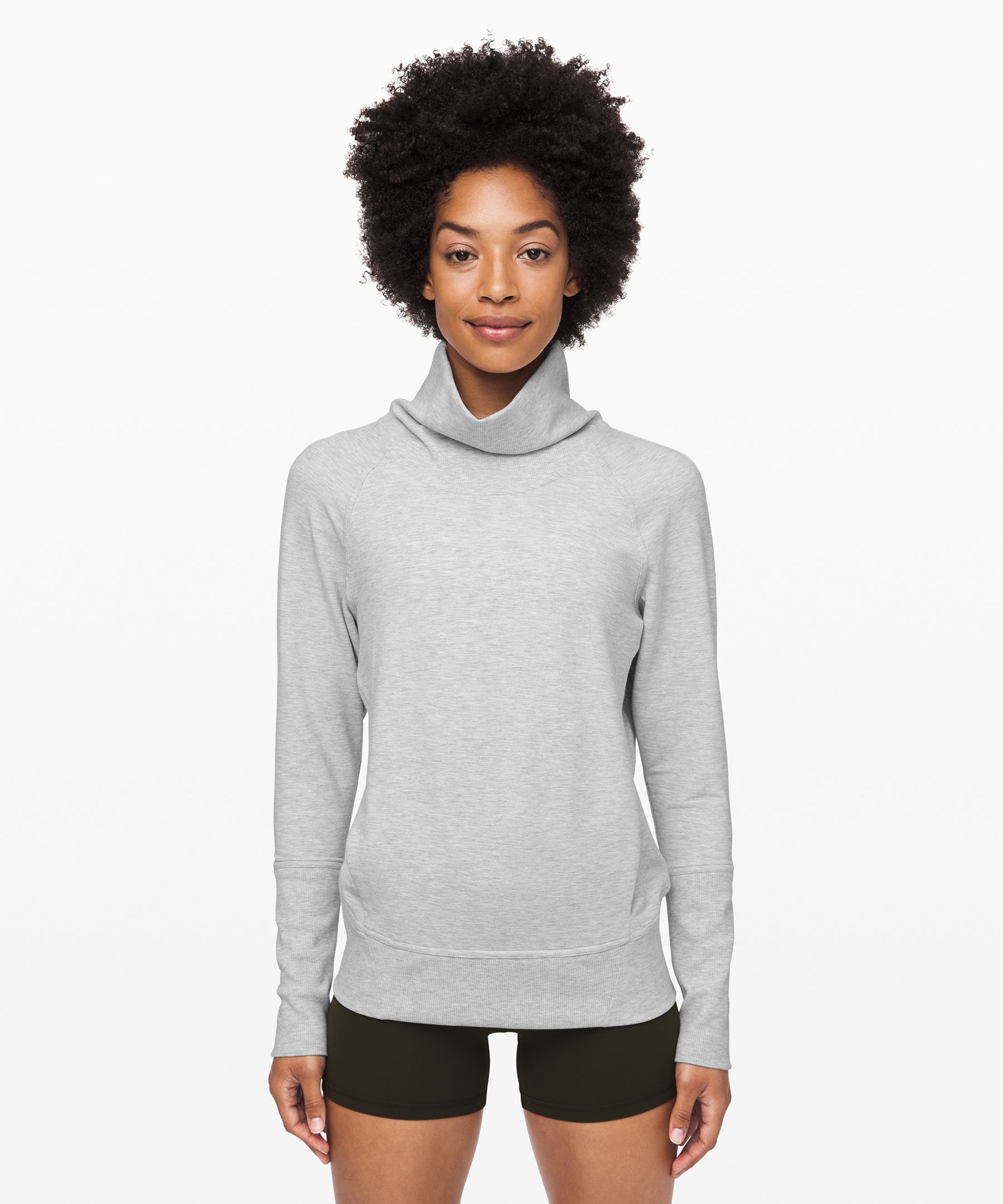 lululemon grey sweatshirt