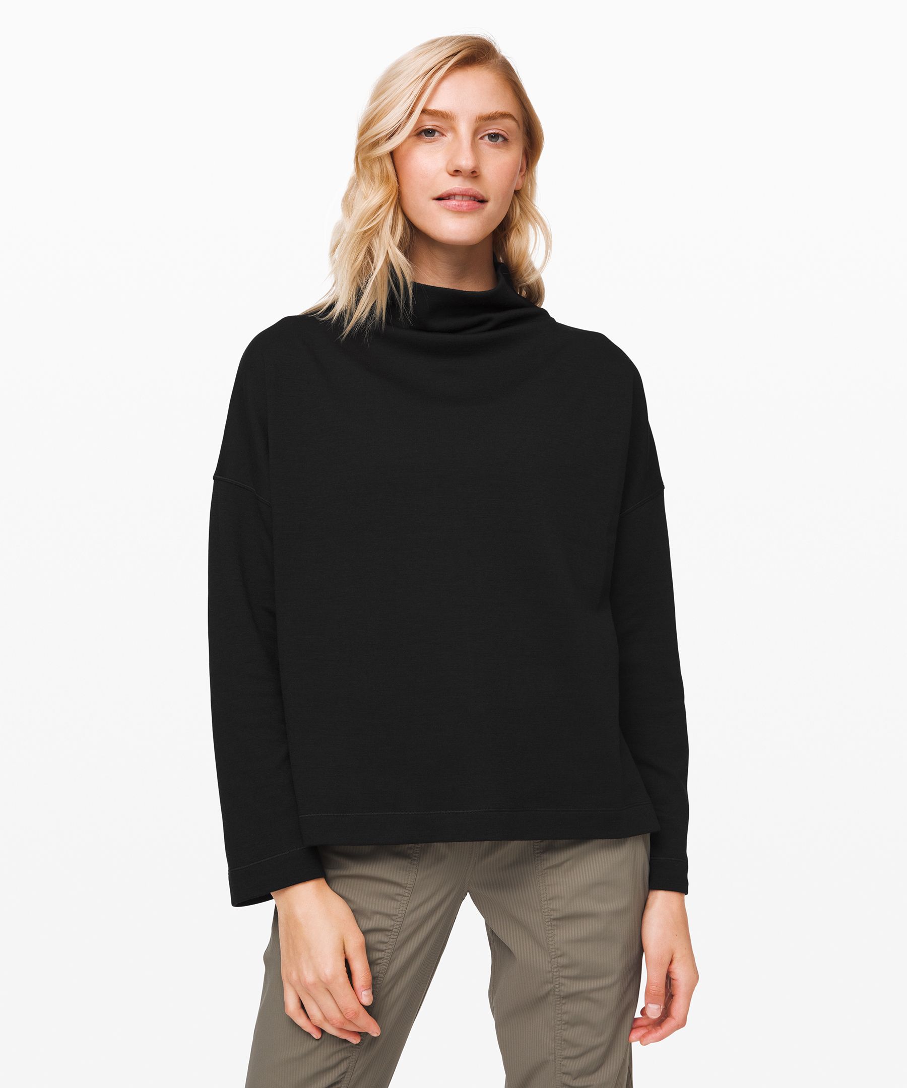 lululemon principal dancer funnel neck sweater