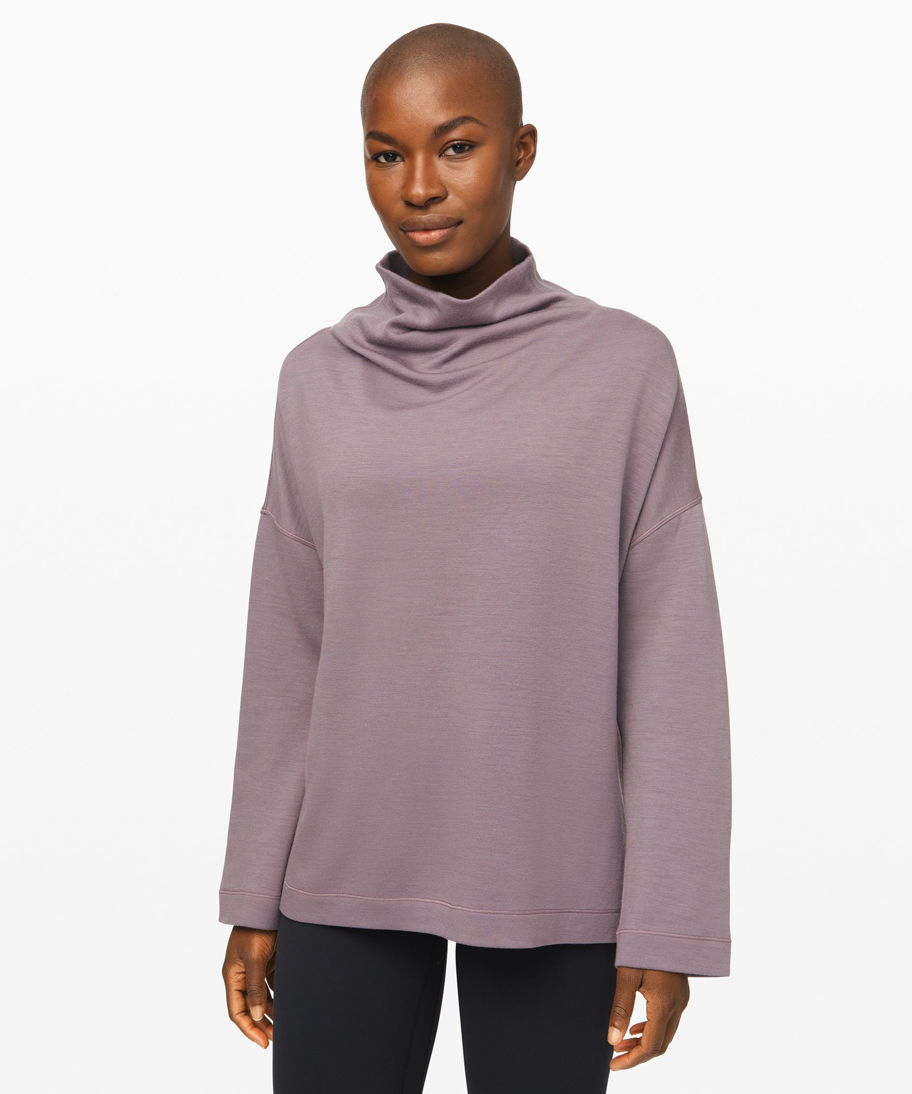 lululemon funnel neck sweatshirt