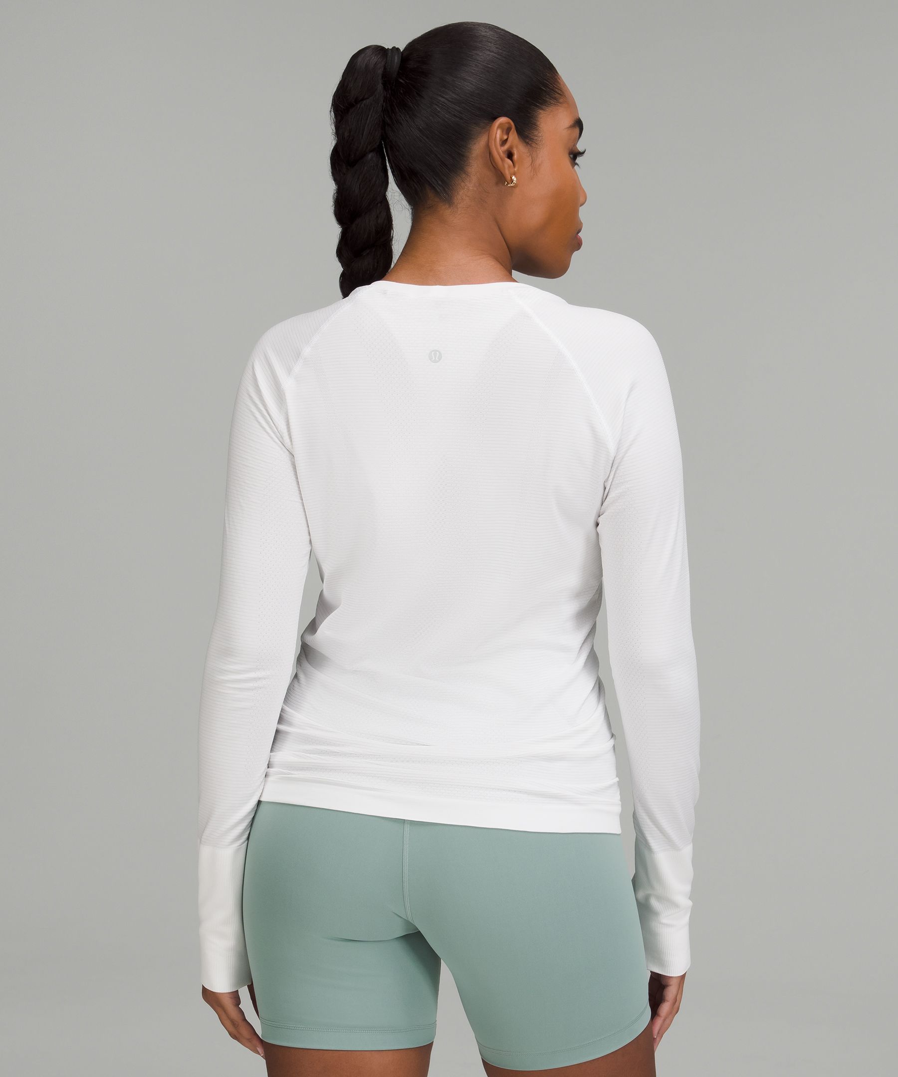 lululemon white long sleeve shirt