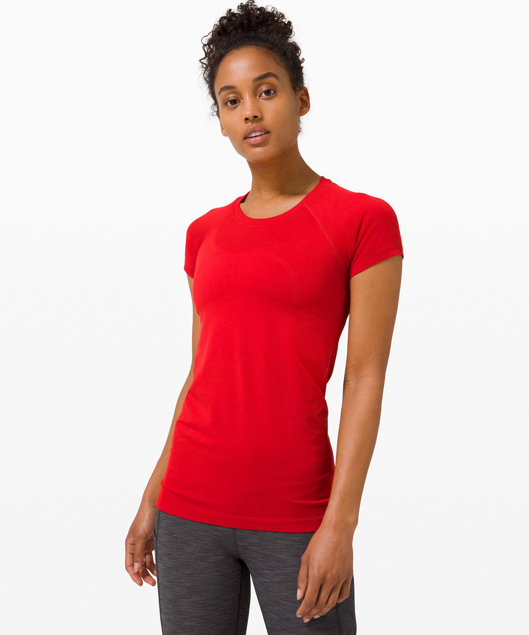 Lululemon Swiftly Tech Short Sleeve Shirt 2.0 - Love Red / Love