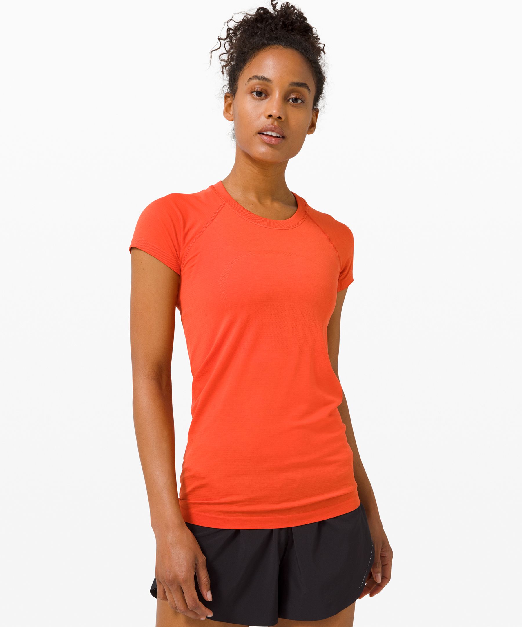 Lululemon Swiftly Tech Short Sleeve 2.0 In Orange | ModeSens