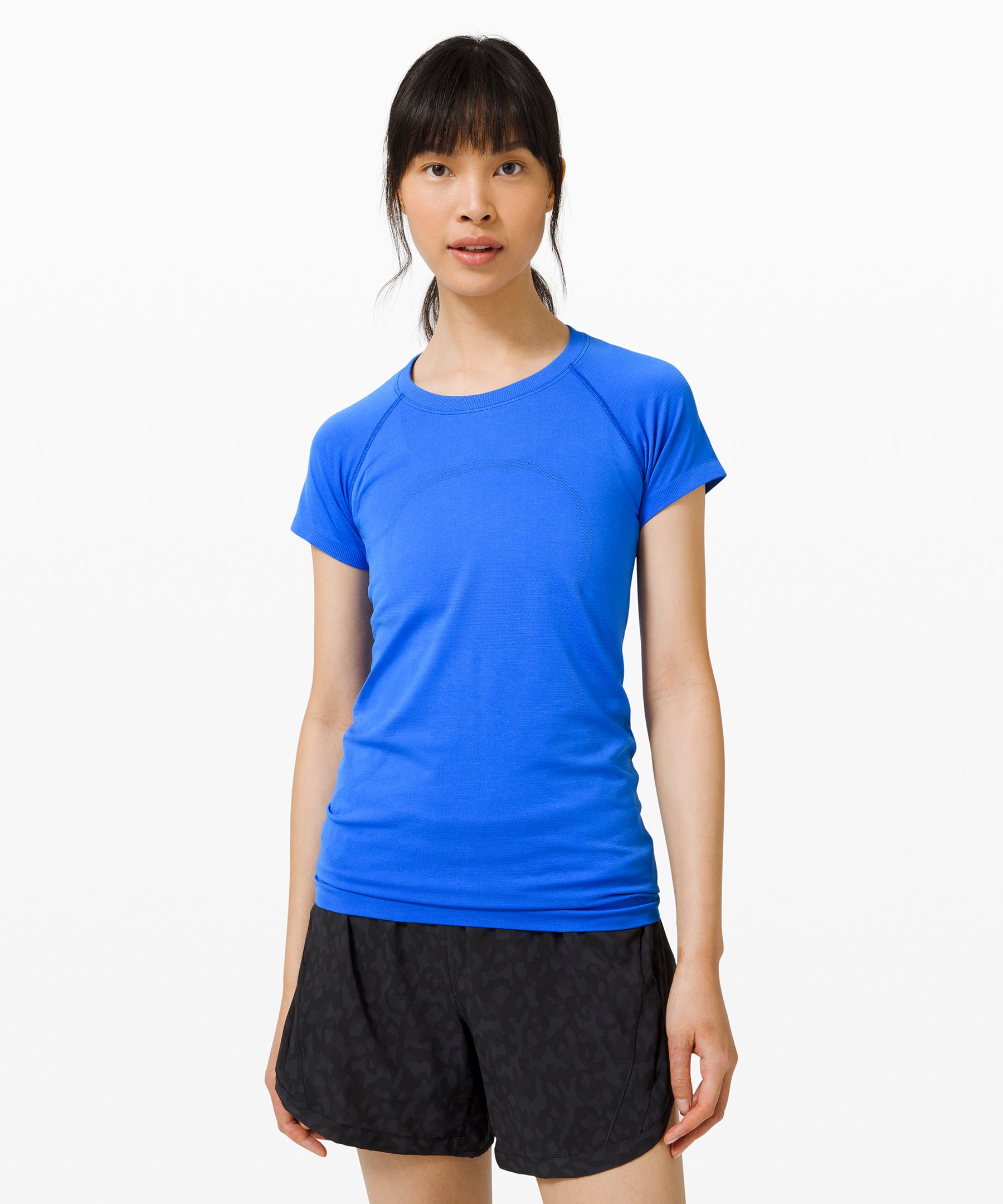 Lululemon Swiftly Tech Short Sleeve 2.0 In Wild Bluebell/wild Bluebell