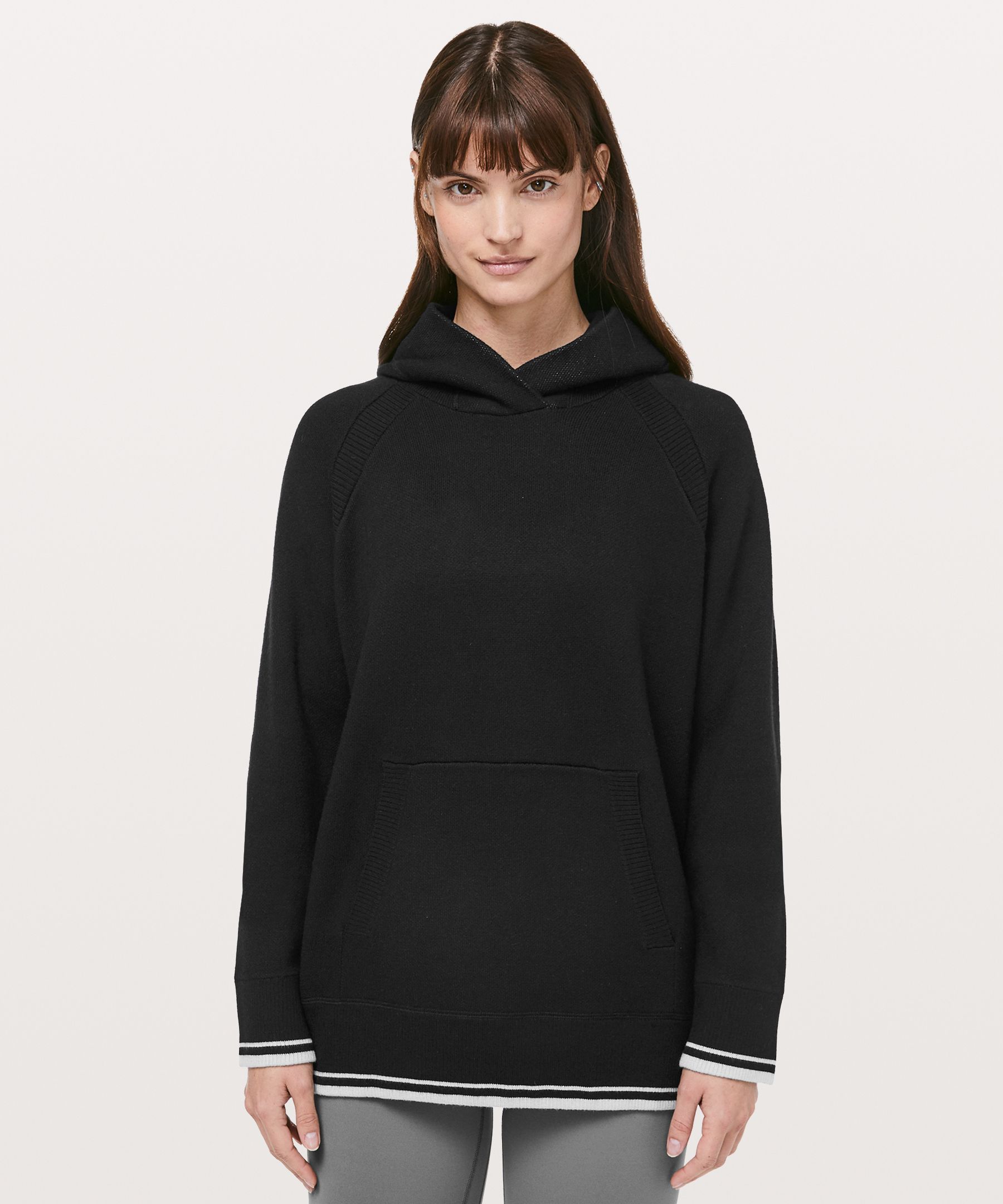 Lululemon Soothe Away Hoodie In Black/stargaze