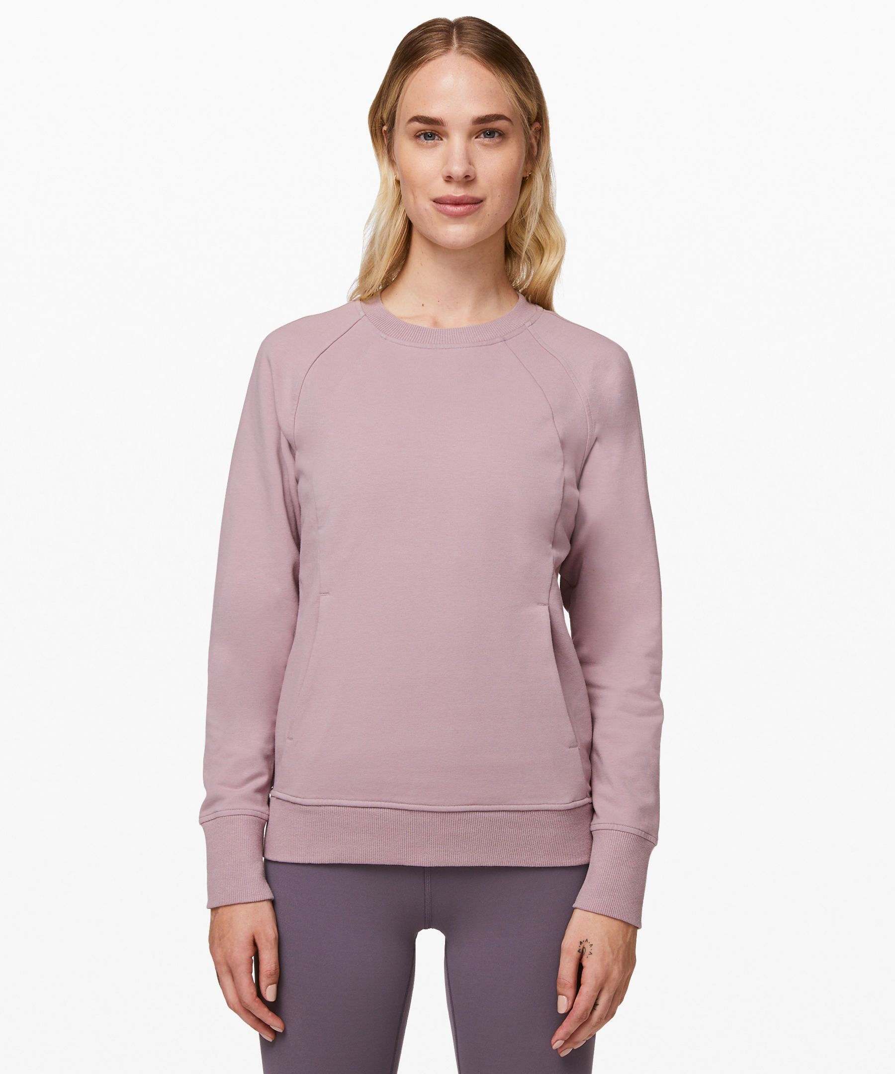 lululemon crew neck sweatshirt