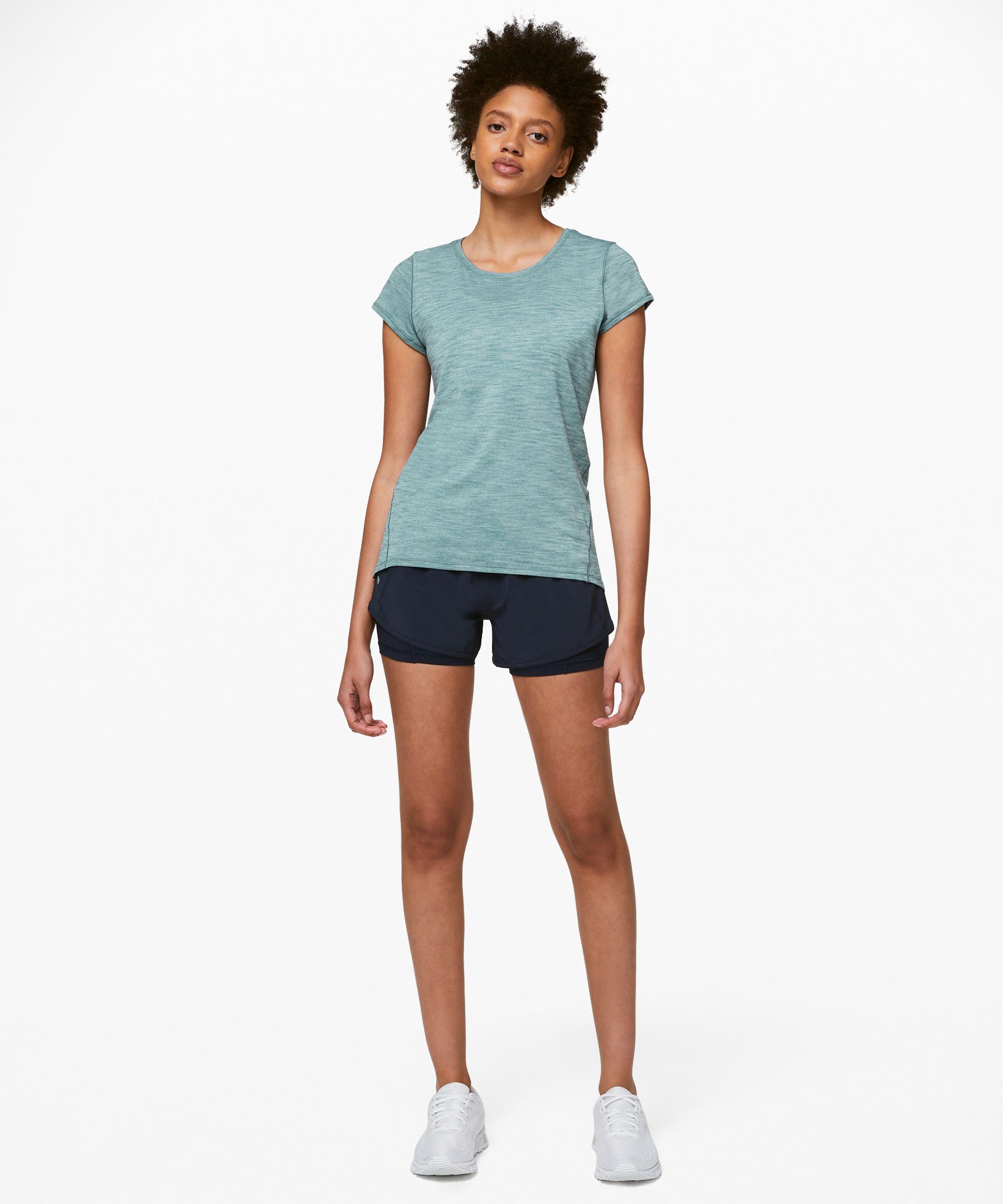 lululemon another mile short sleeve