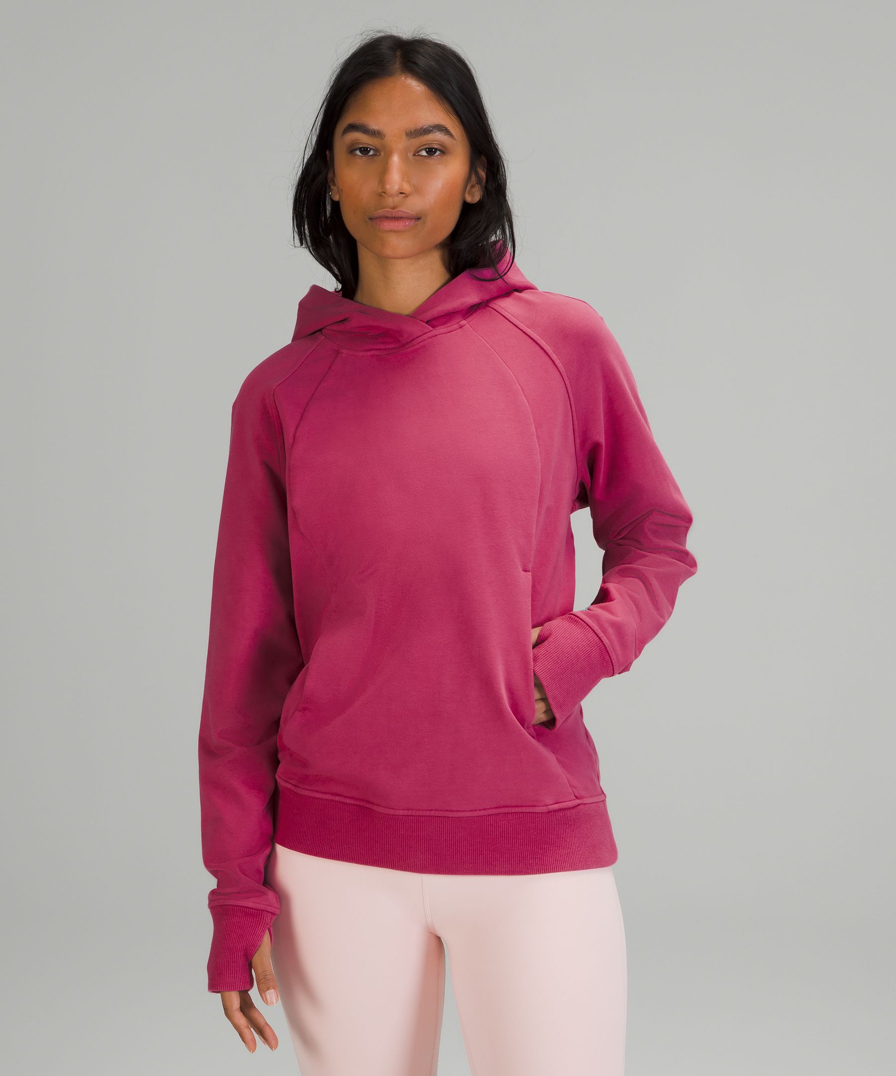 Lululemon Scuba Pullover Hoodie In Pink Lychee | ModeSens