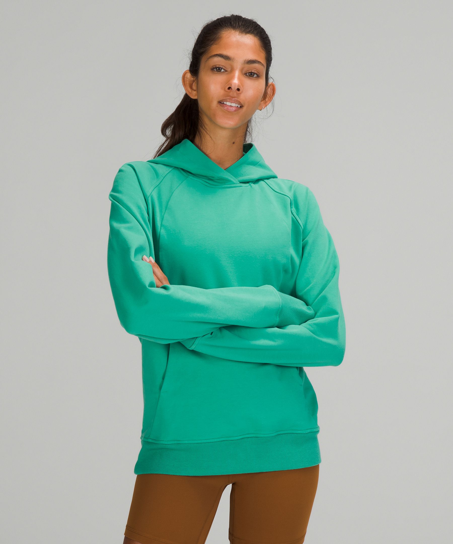 Lululemon Scuba Pullover Hoodie In Maldives Green ModeSens