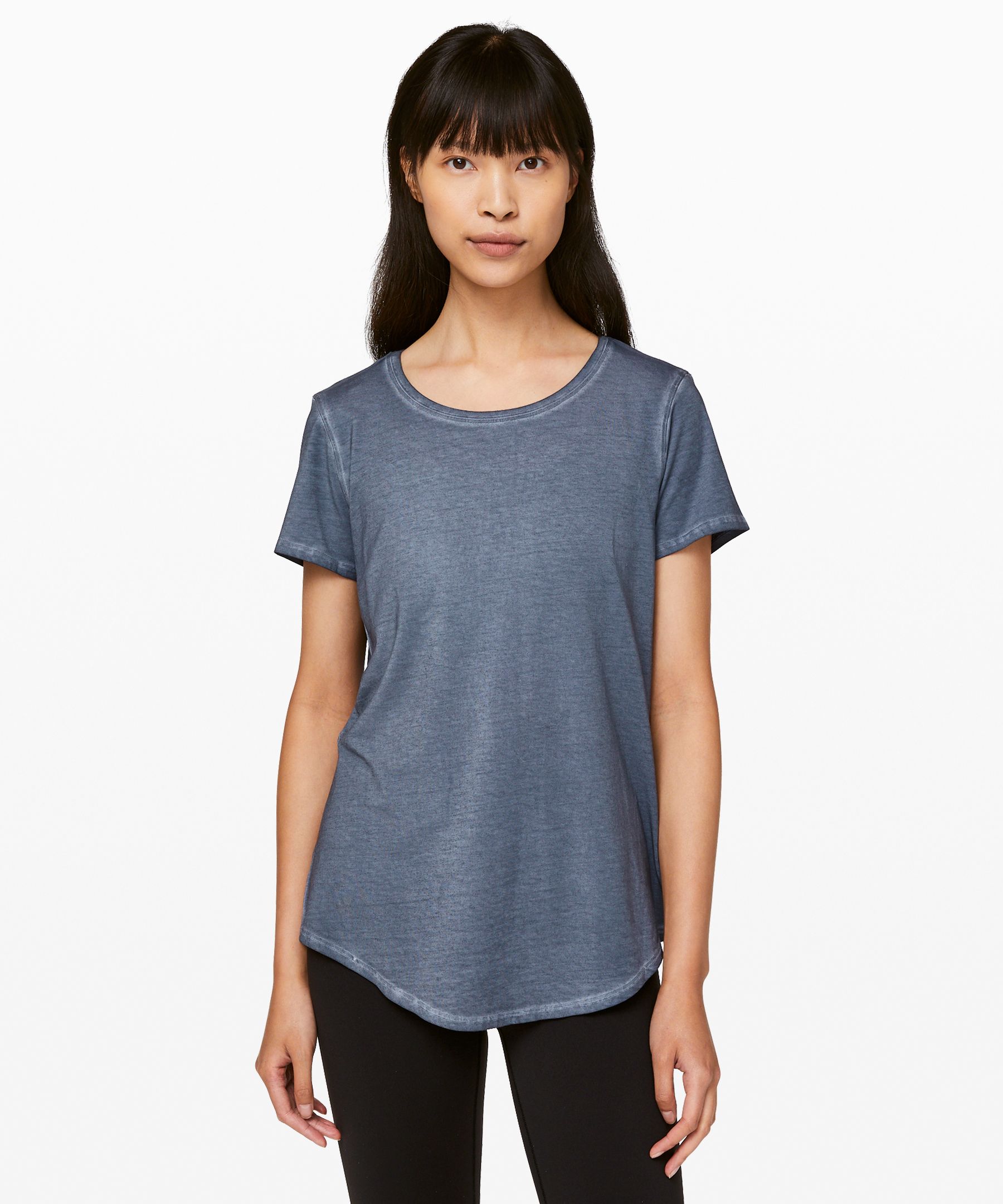 Lululemon Love Crew *fade In Washed Moon Blue