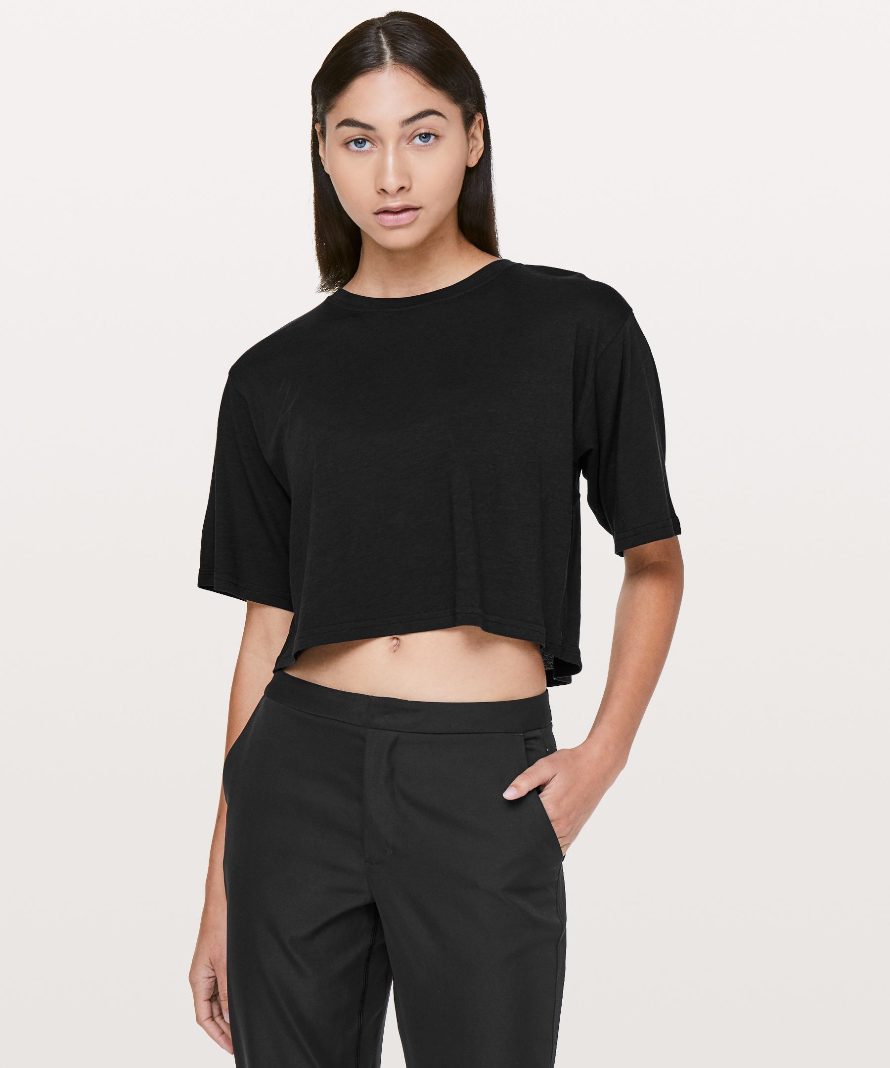 cortes crop tee lululemon