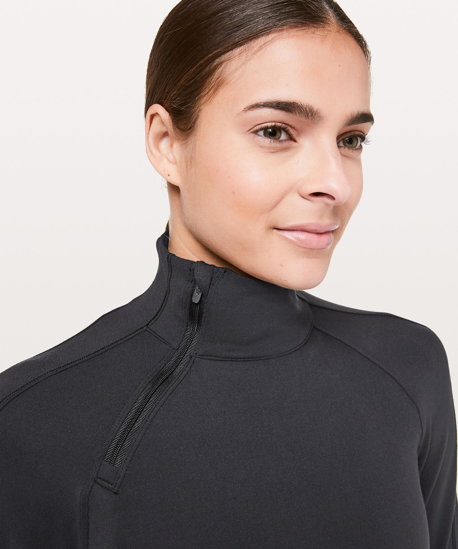 lululemon brisk running half zip