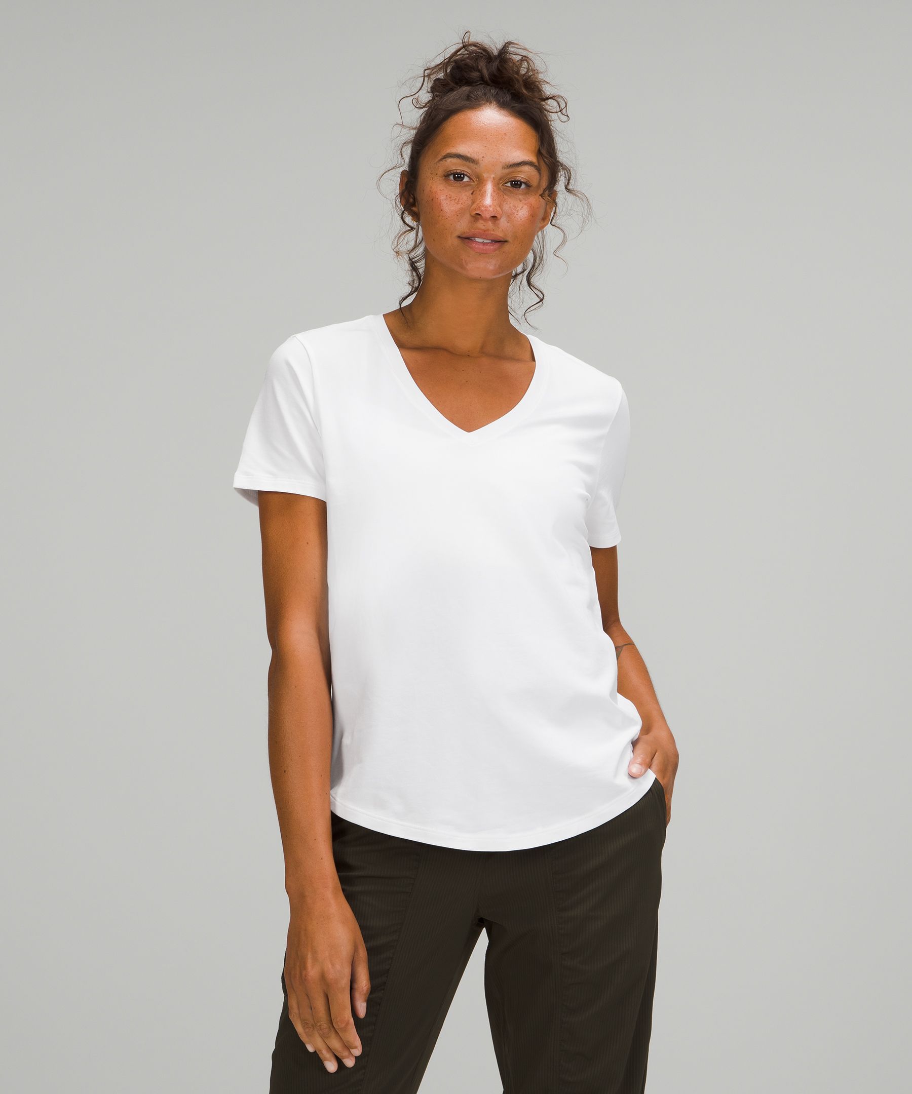 lululemon white tee