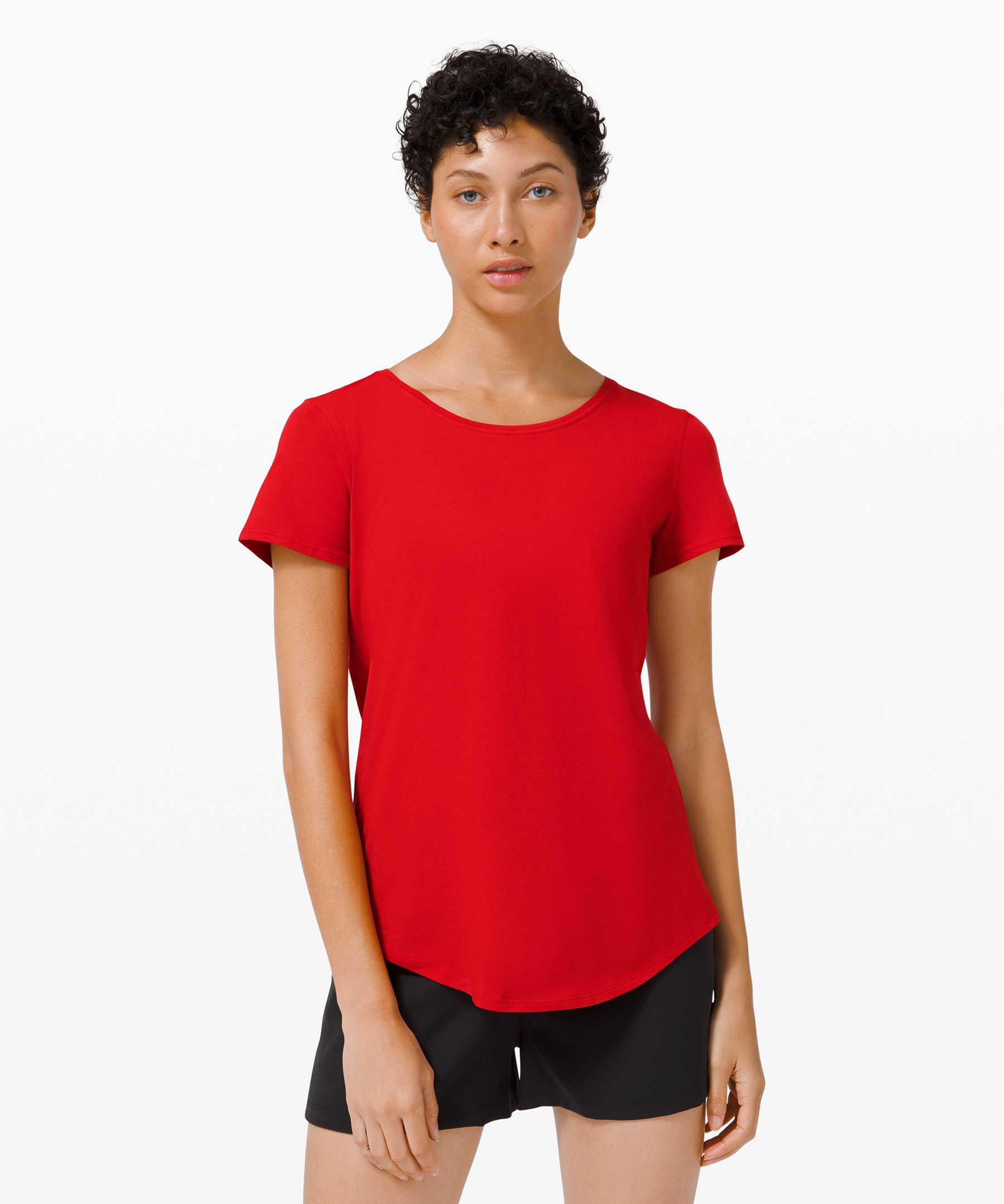 Lululemon Love Crew Short Sleeve T-shirt *lightweight In Neon