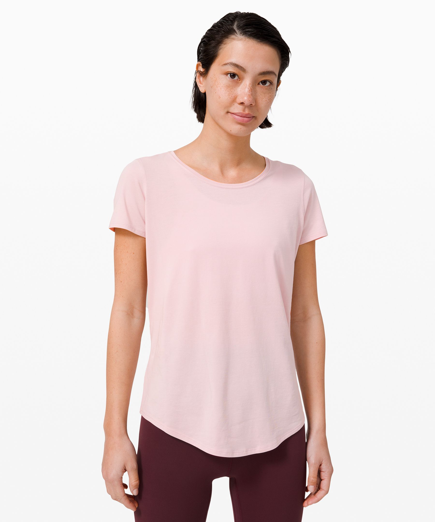 Lululemon Love Crew Iii In Porcelain Pink