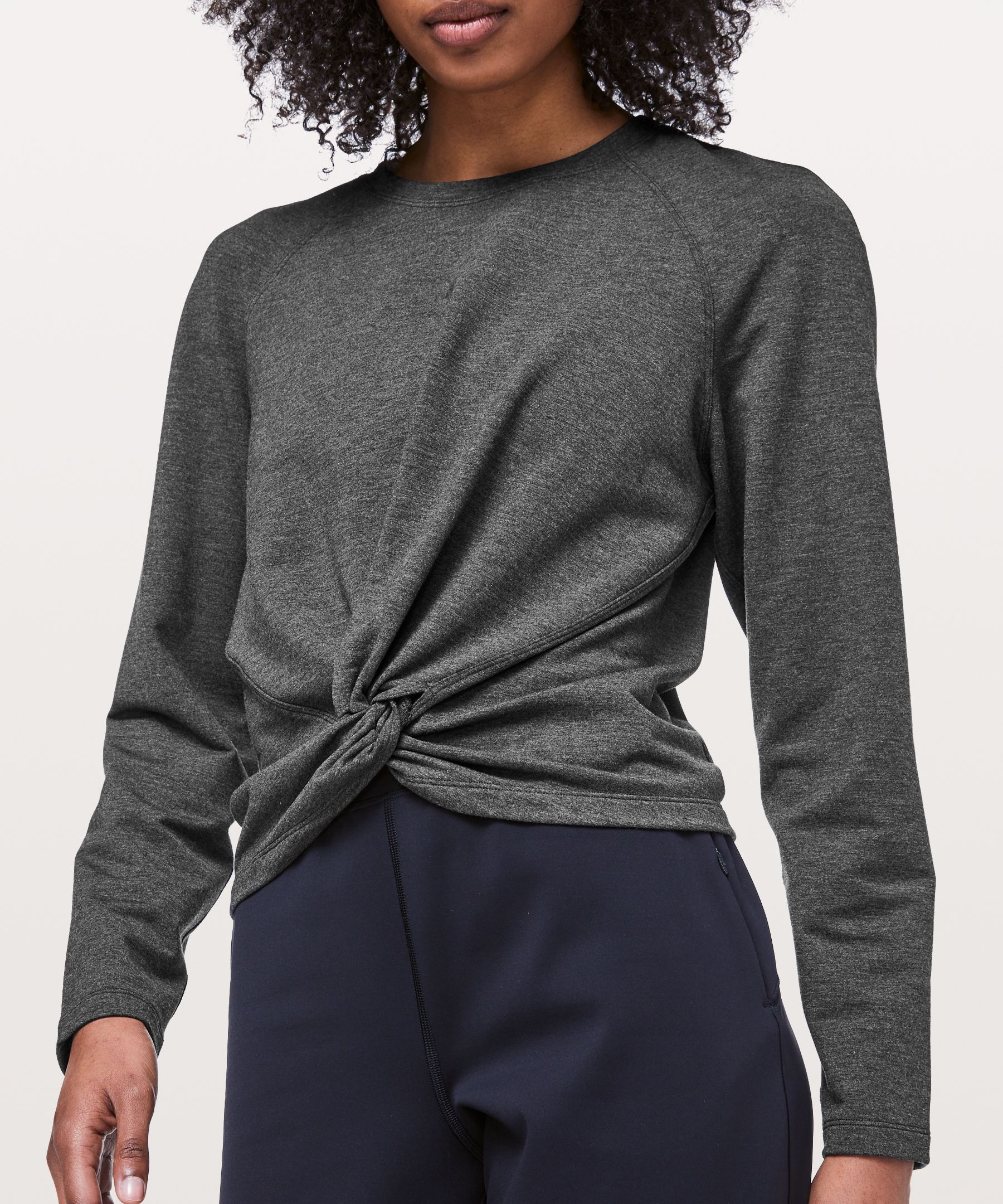 lululemon long sweatshirt