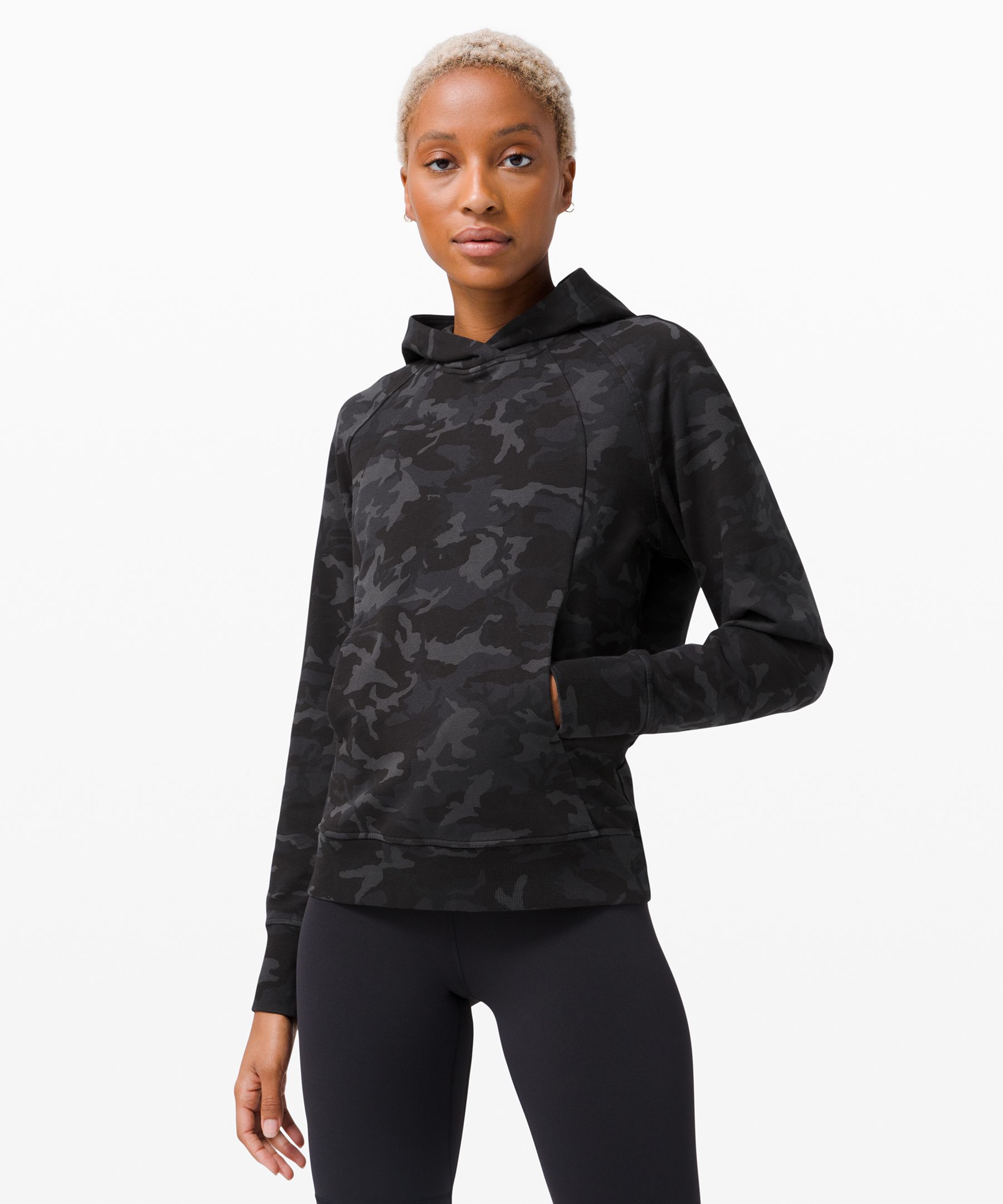 lululemon camo scuba hoodie