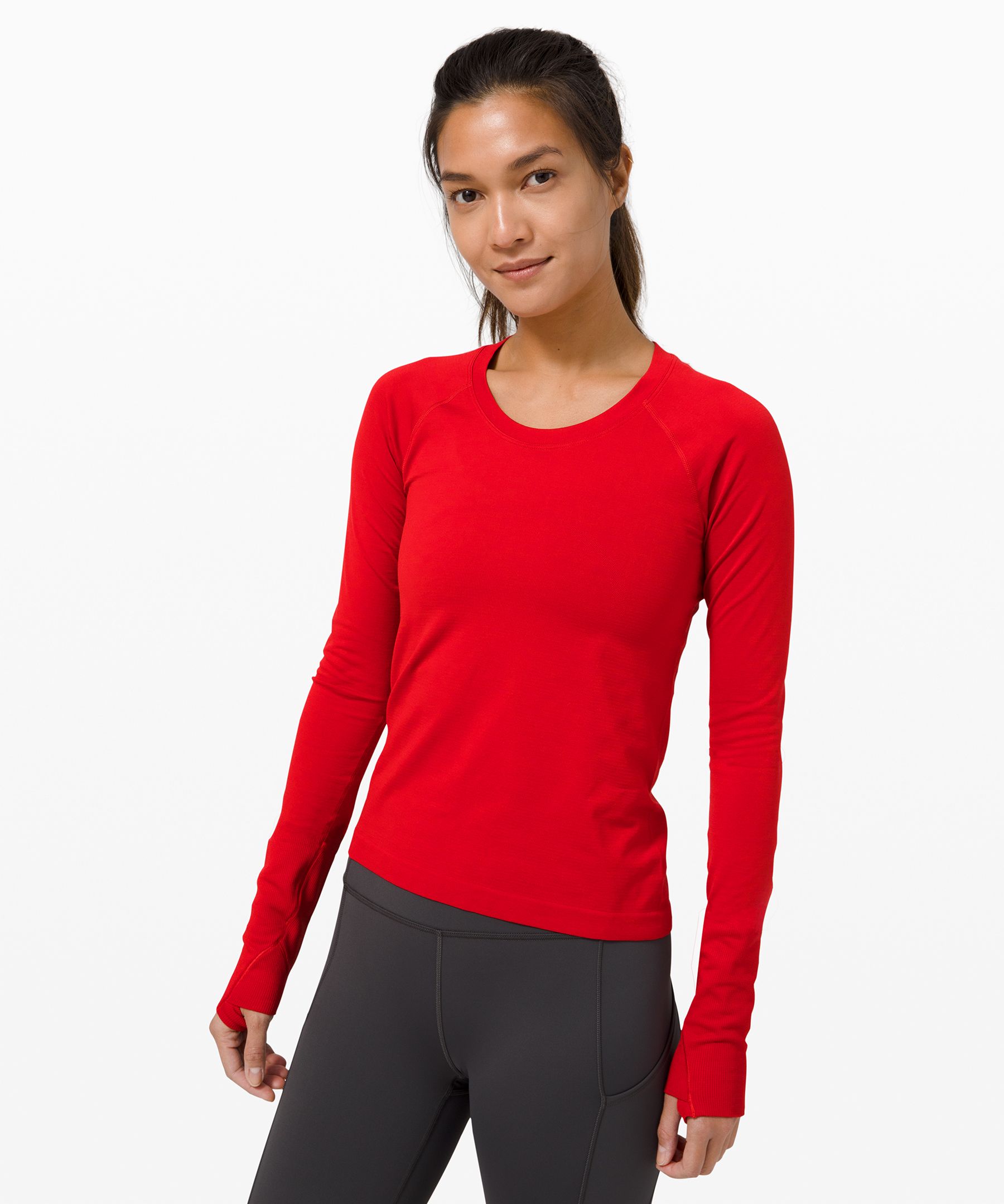 lululemon black long sleeve shirt