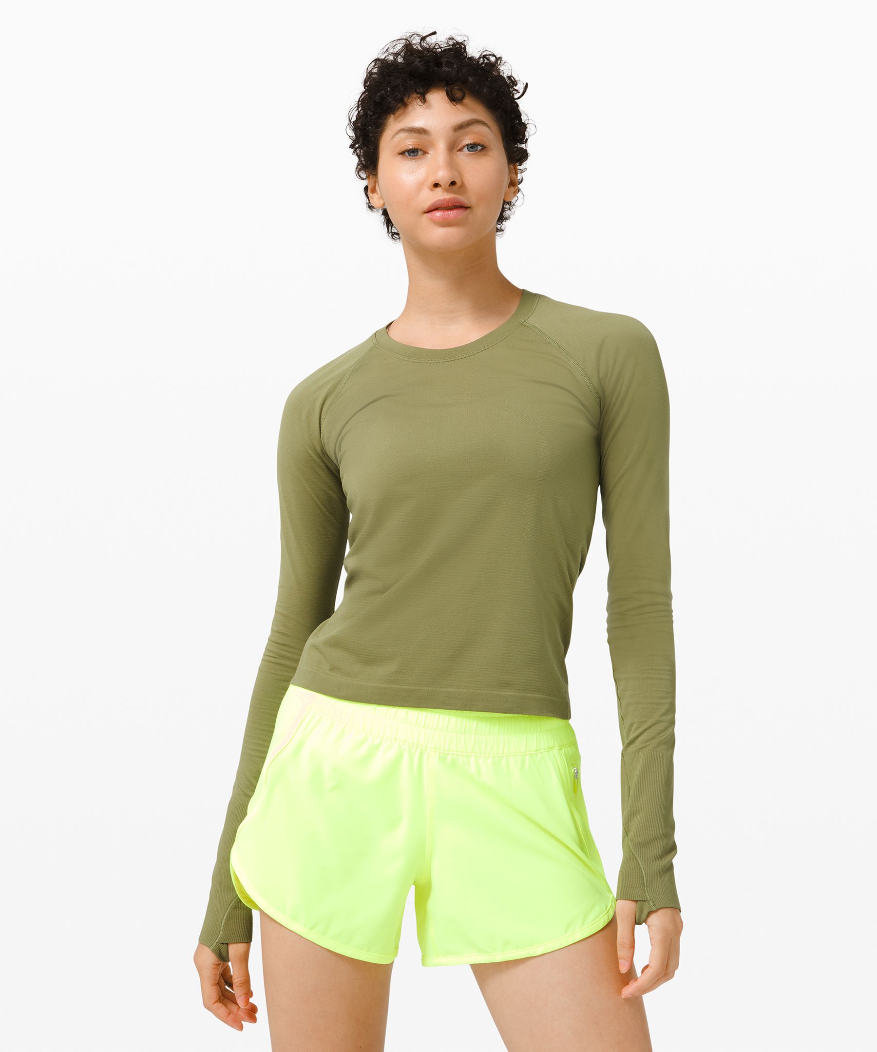 Lululemon Swiftly Tech Long Sleeve Shirt 2.0 *race Length In Green