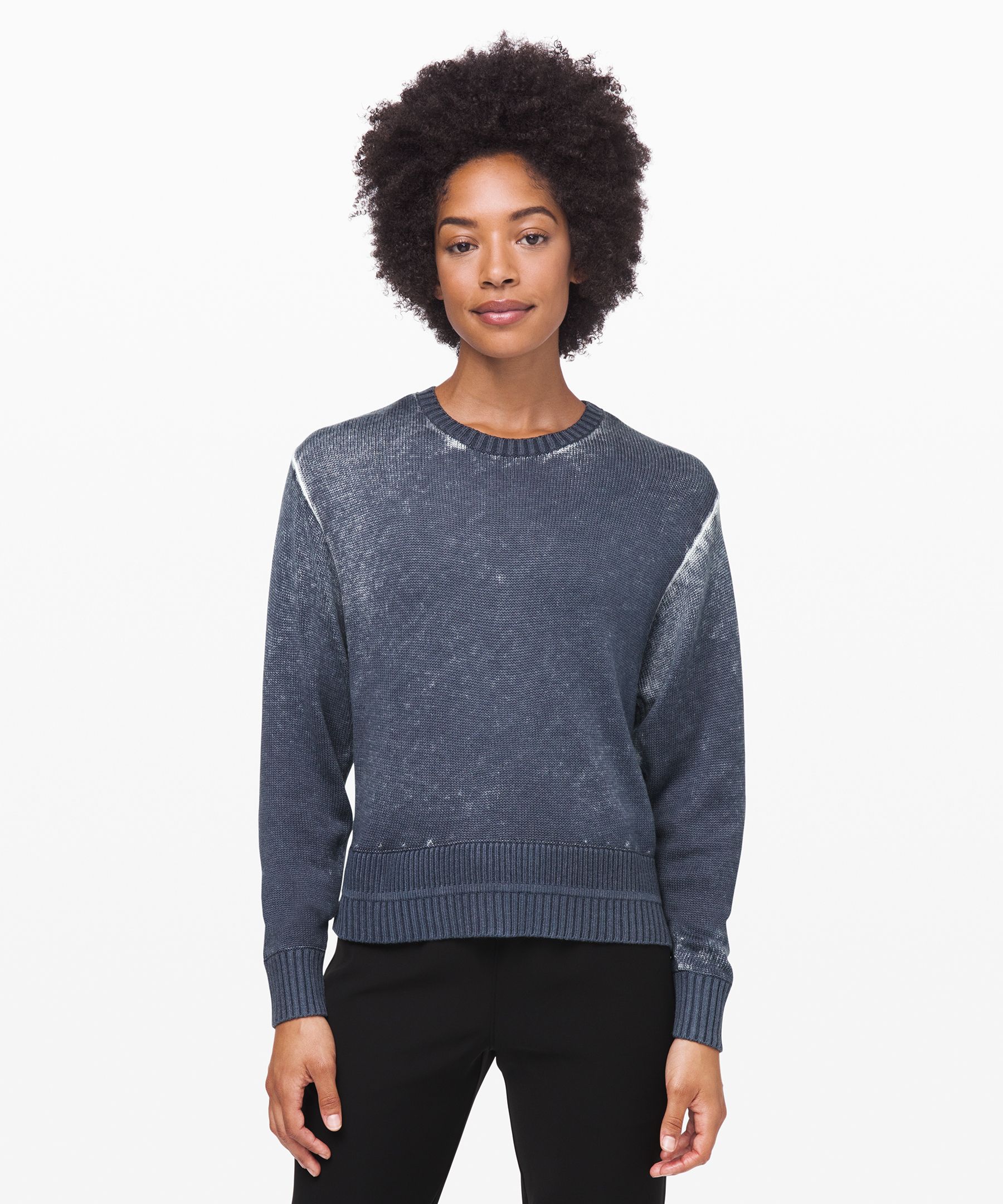 lululemon blue sweater
