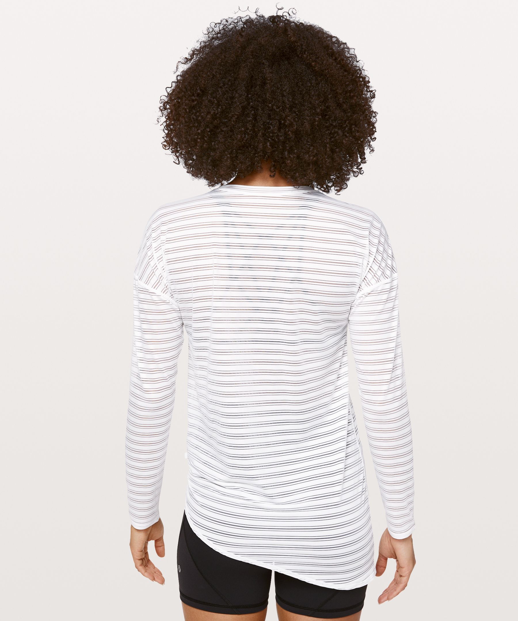 Tie Your Practice LS *Stripe
