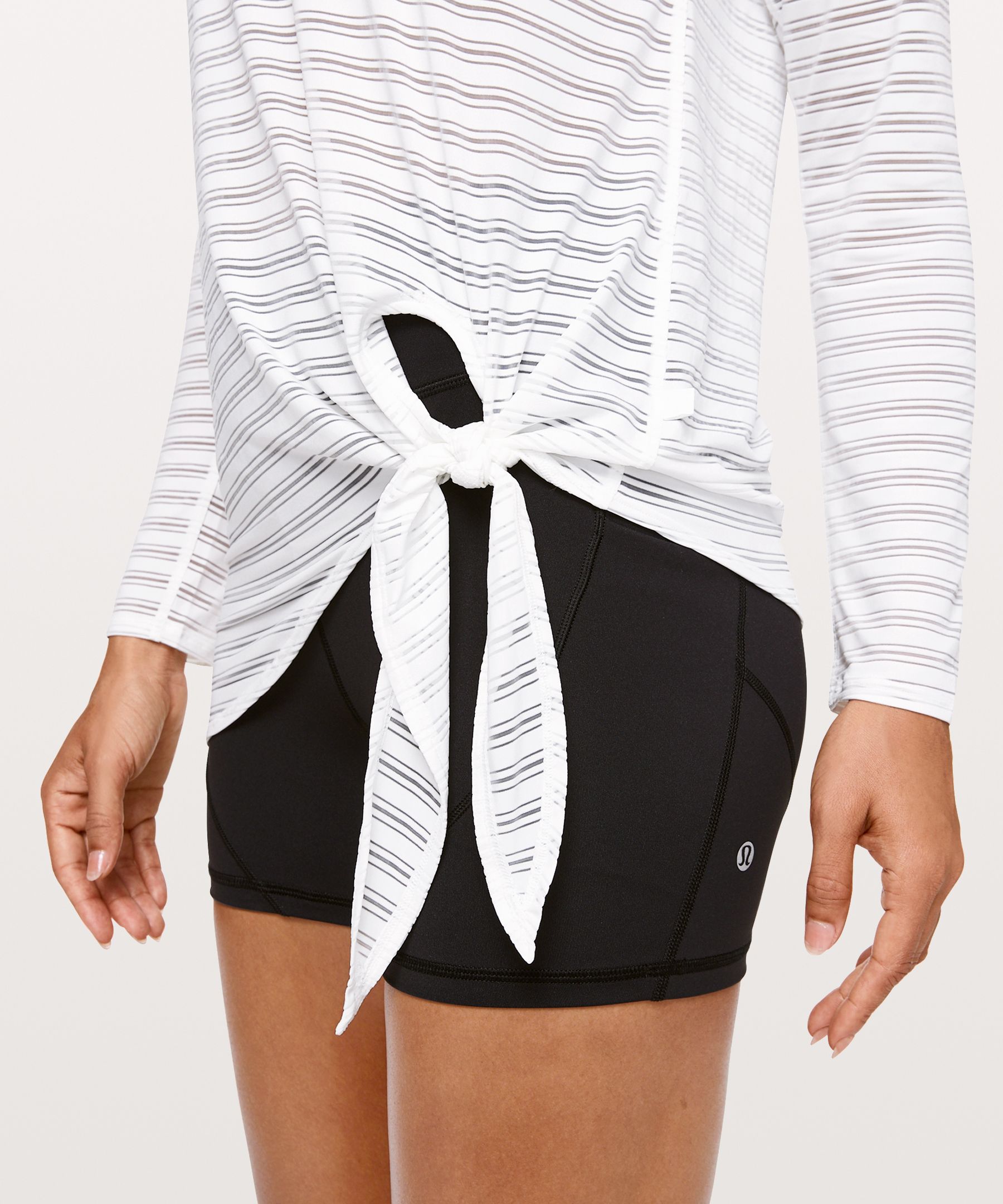 Tie Your Practice LS *Stripe