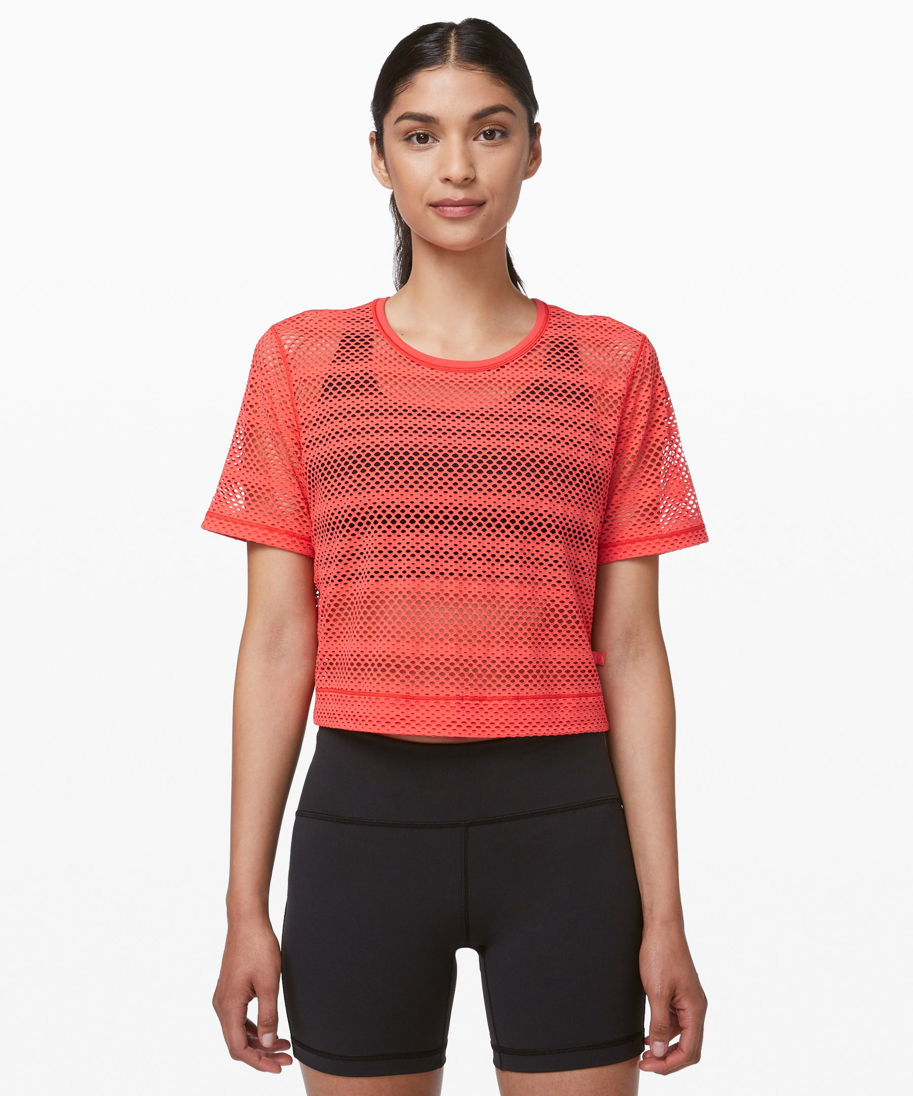 lululemon sweat your heart out crop