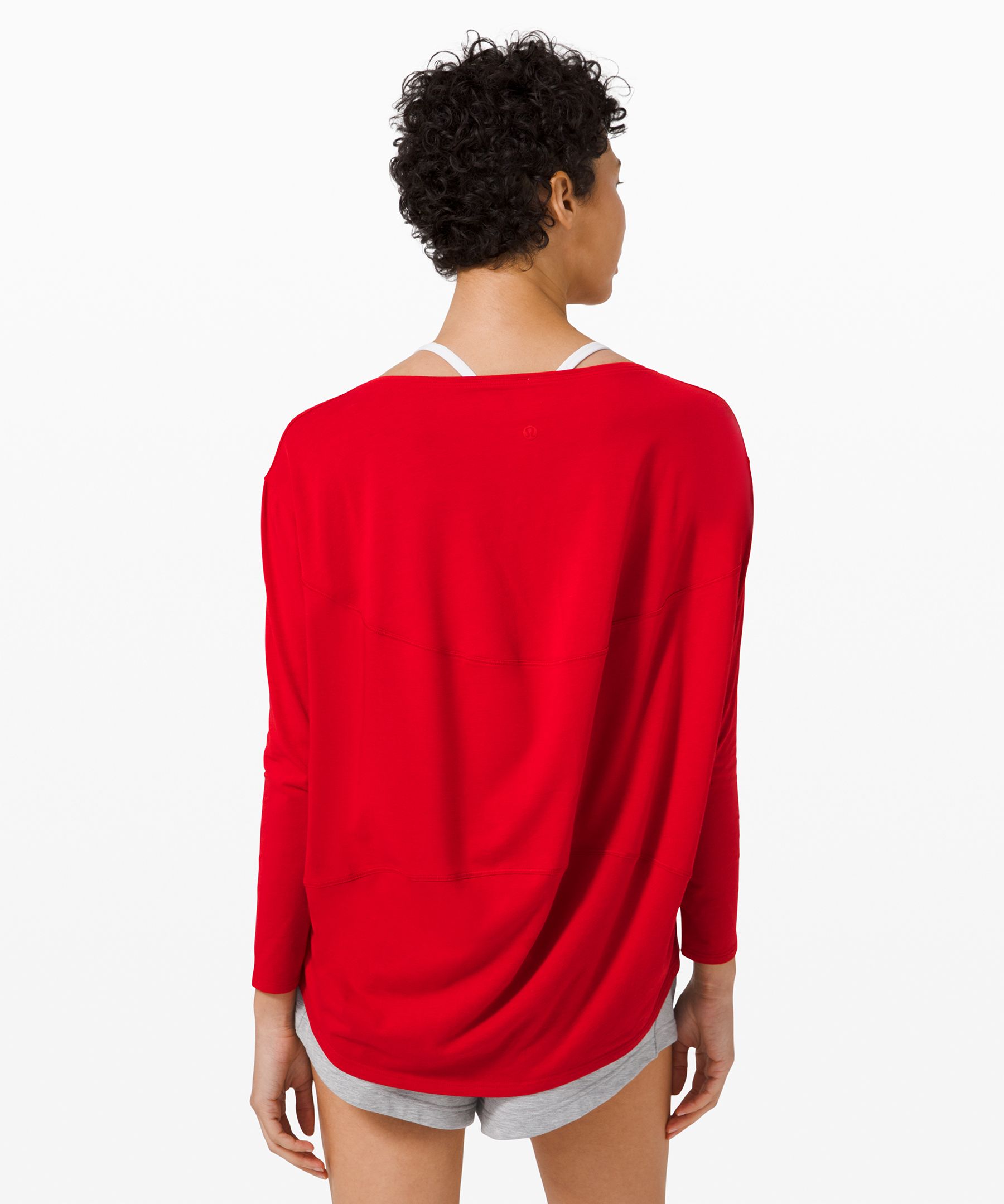 lululemon red long sleeve