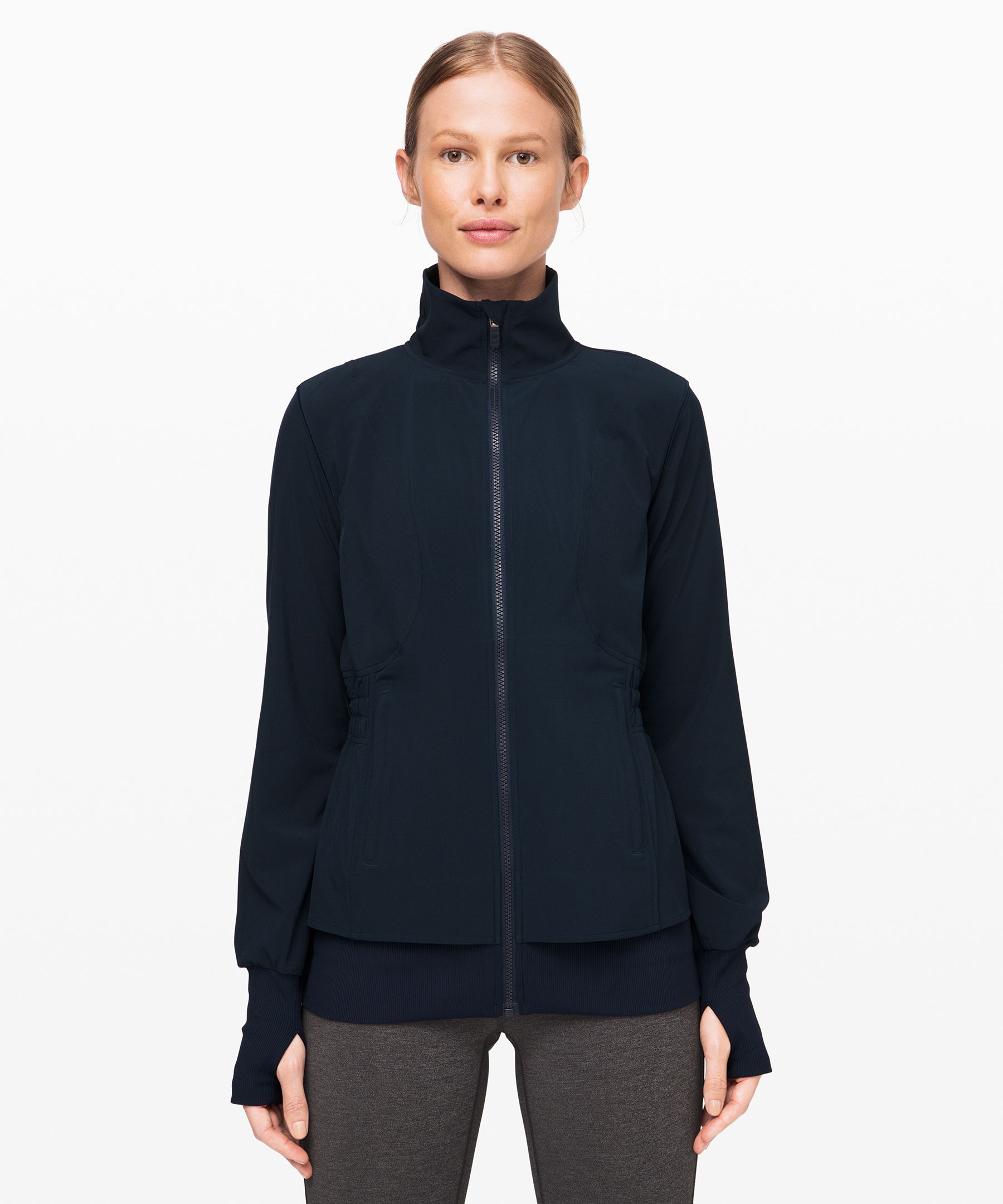 Lululemon Sights Seen Jacket In True Navy