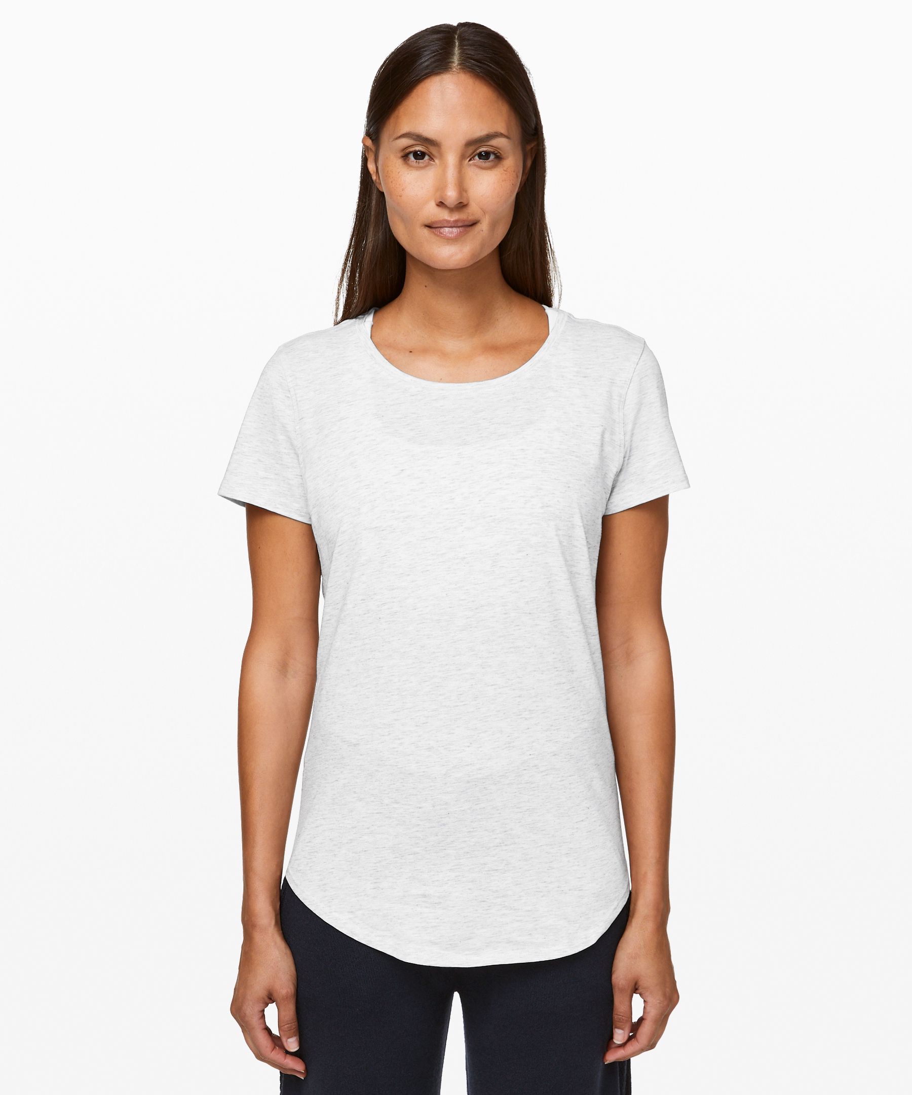 Lululemon Love Crew Iii In Heathered Core Ultra Light Grey