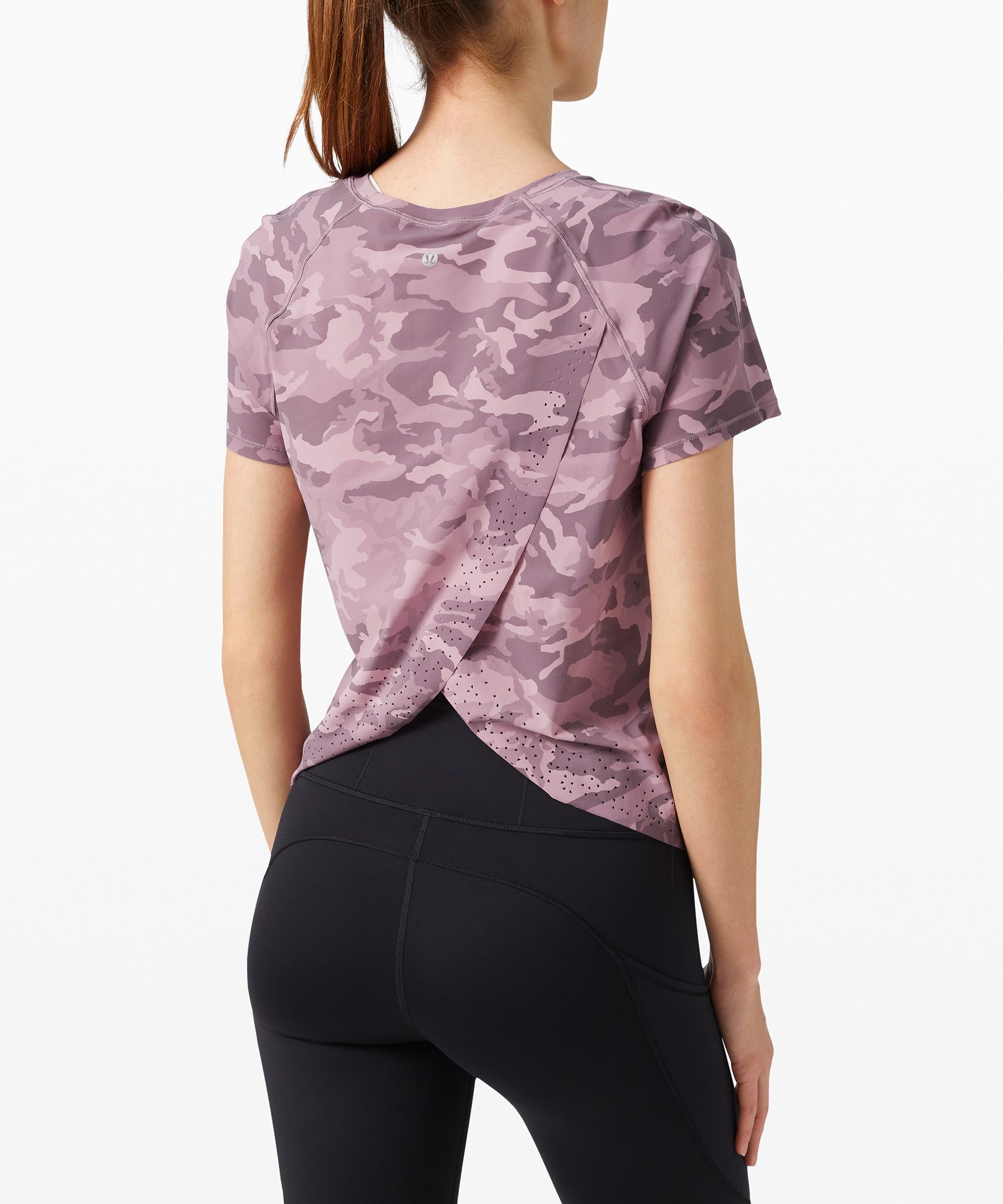 Lululemon quick pace store short sleeve