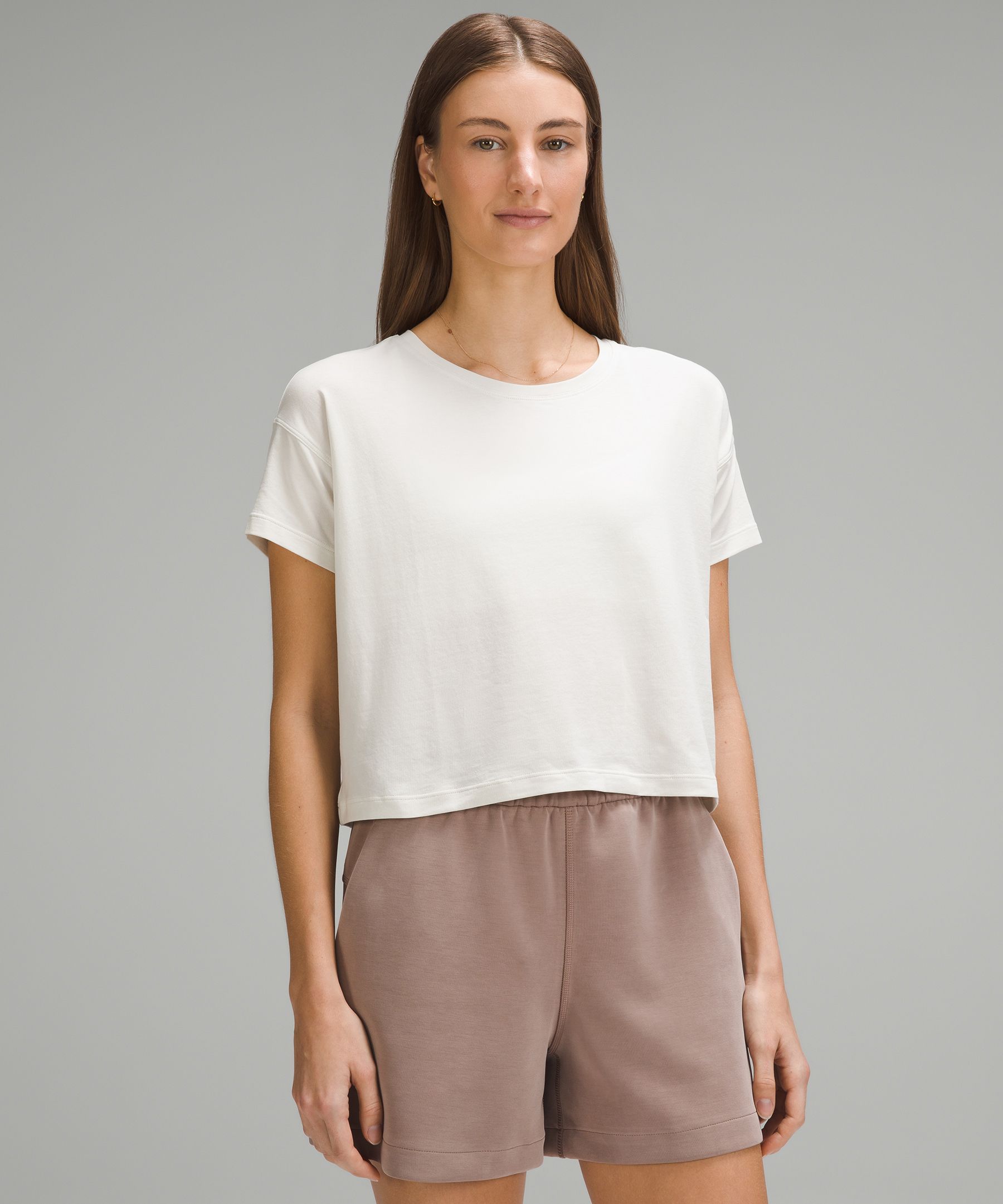 Shop Lululemon Cates Cropped T-shirt