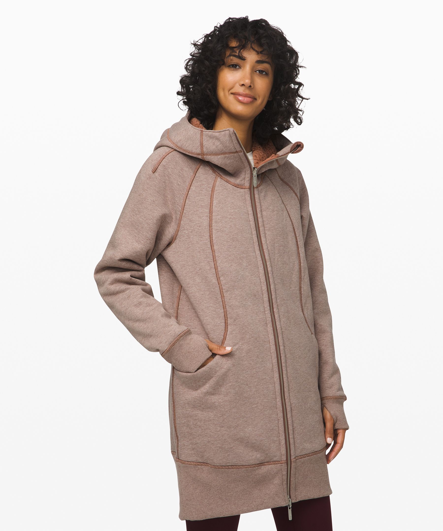lululemon sherpa hooded jacket
