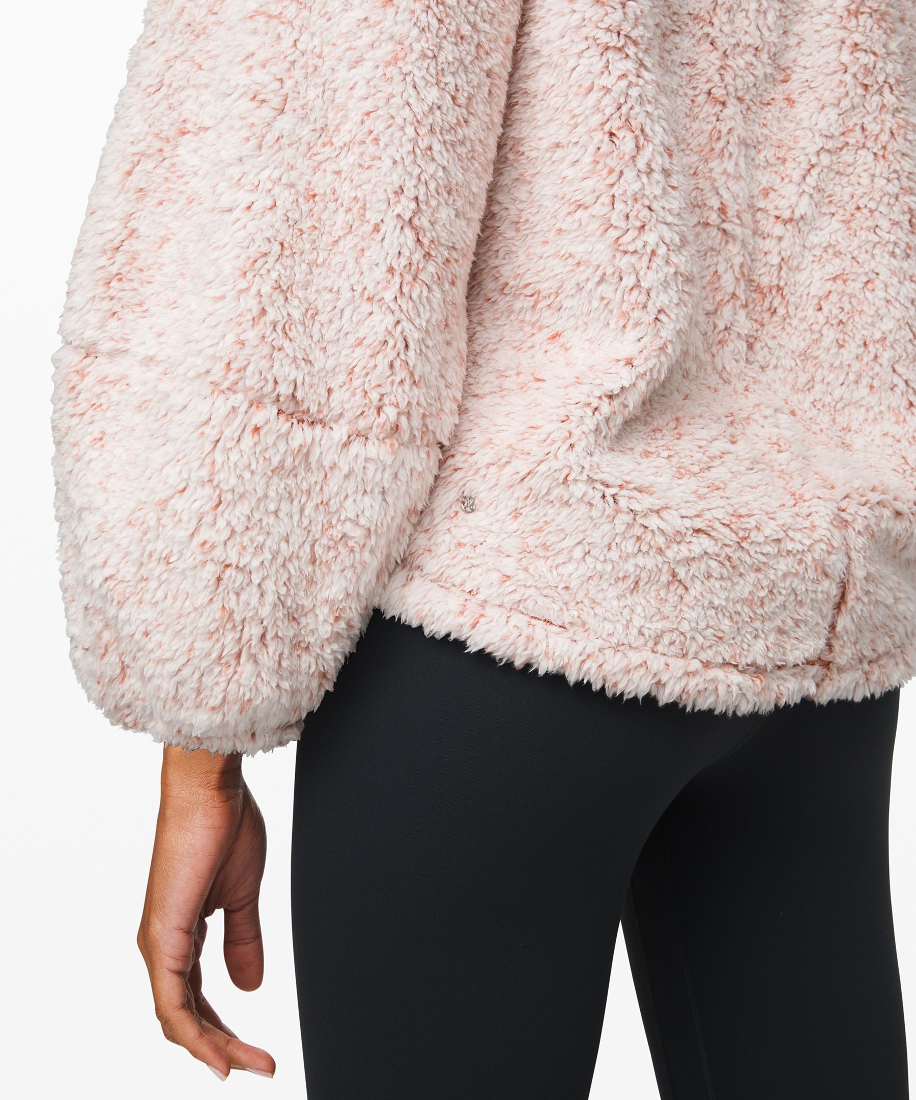 Warm restore sherpa online pullover lululemon