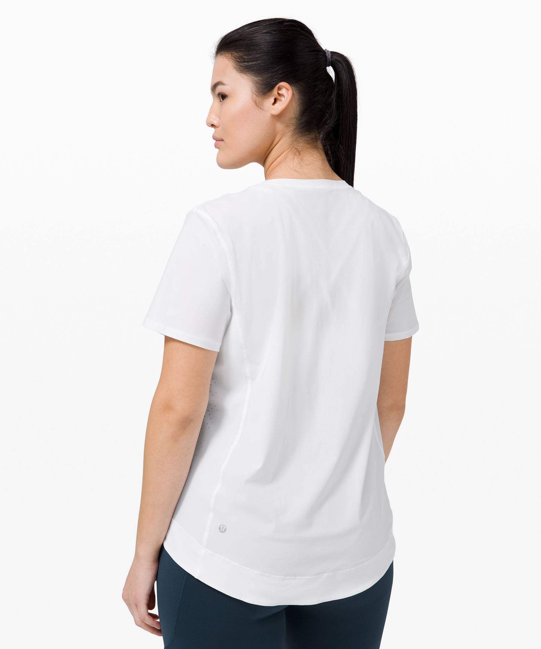 lululemon morning match short sleeve