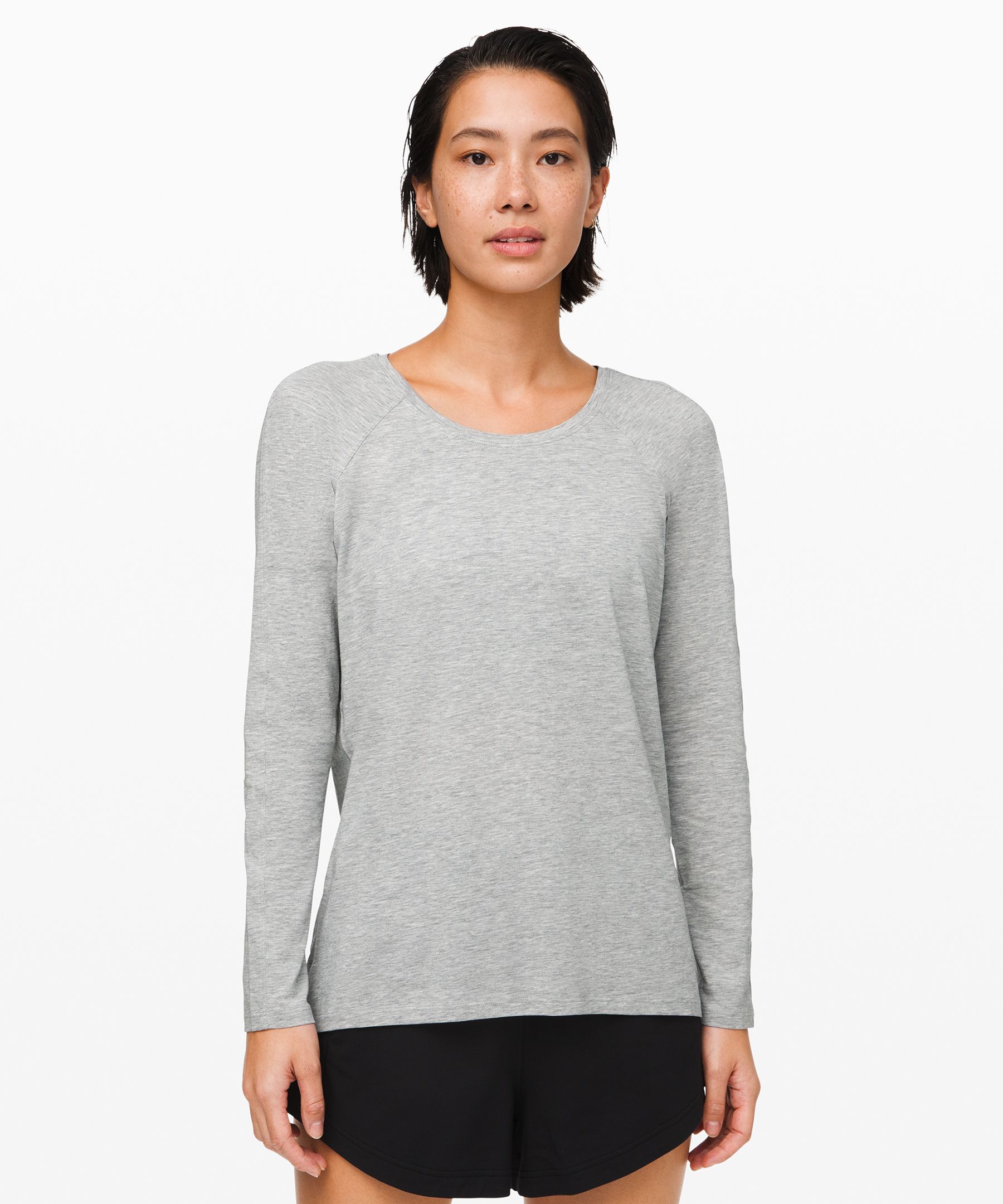 Heathered Core Light Grey