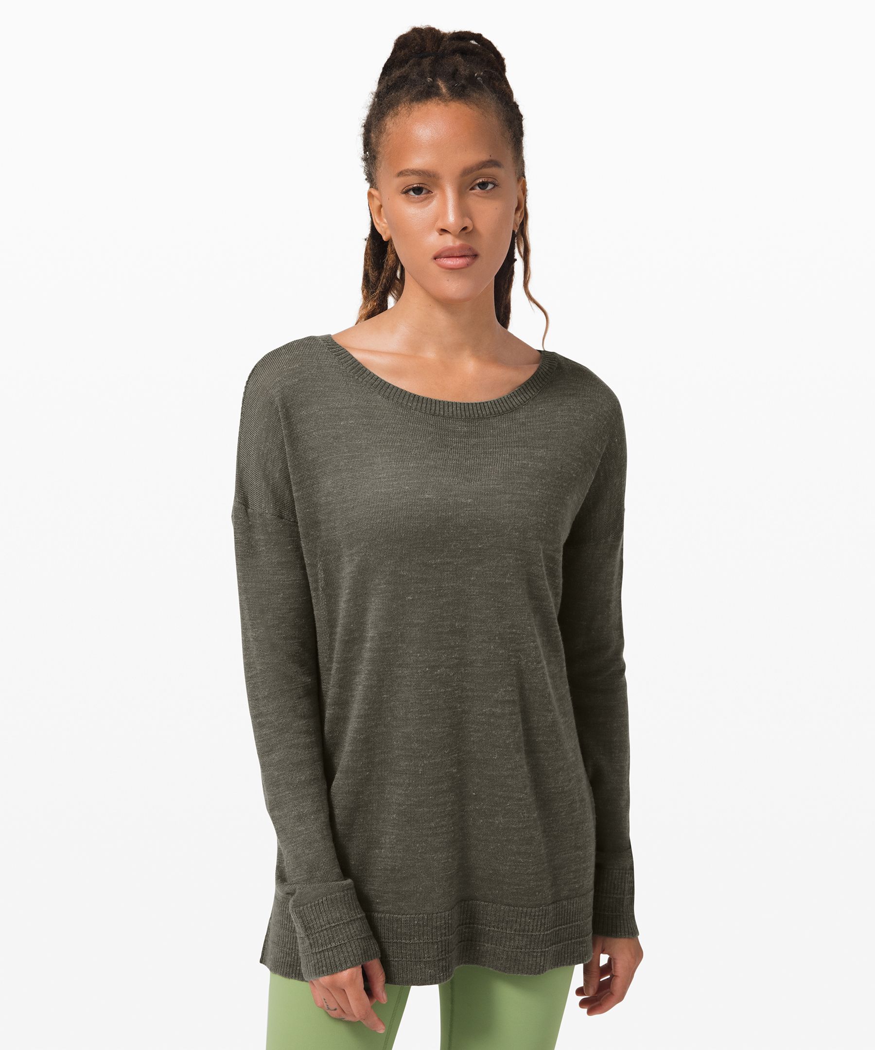 lululemon crew neck sweater